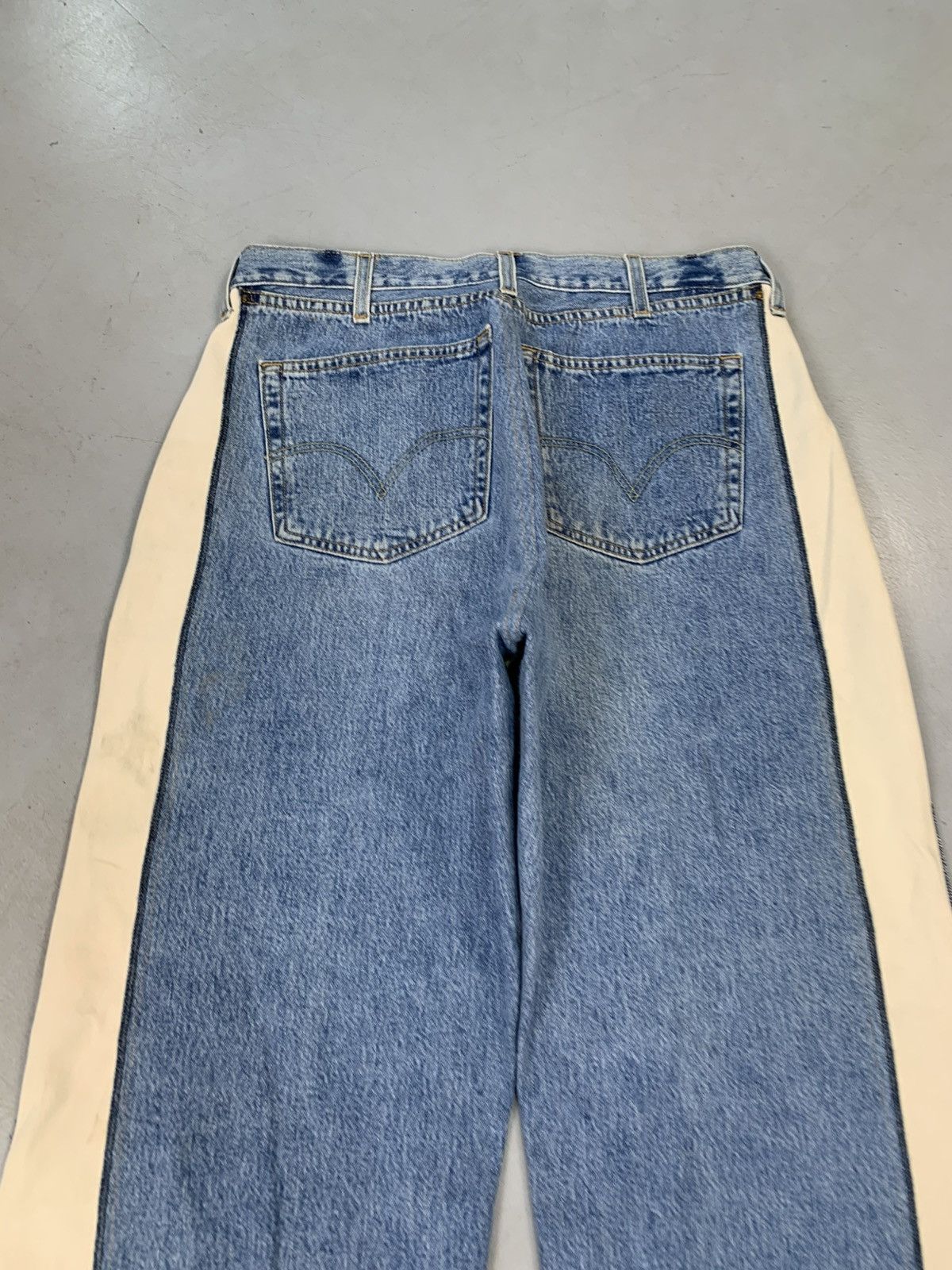 Levi's Vintage upcycled custom baggy denim Size US 34 / EU 50 - 8 Thumbnail