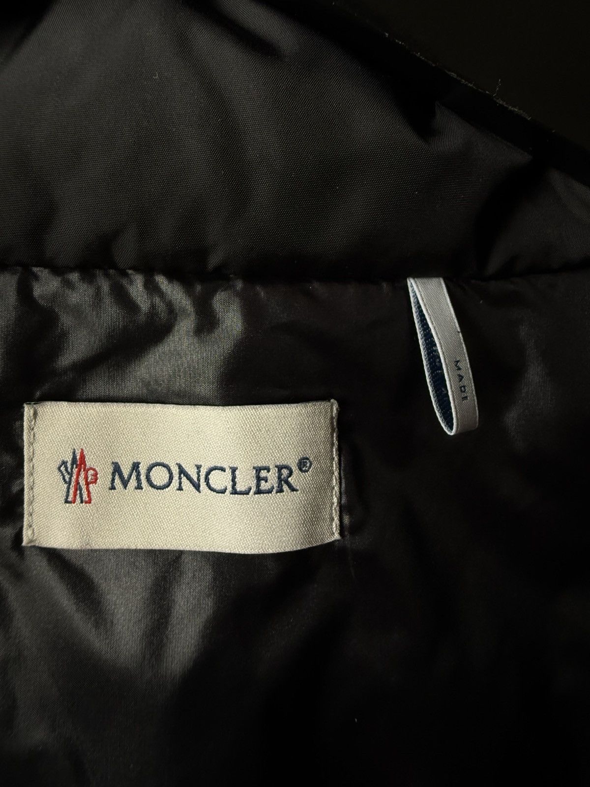 Moncler Black Moncler Tricot Cardigan Size US XL / EU 56 / 4 - 4 Thumbnail