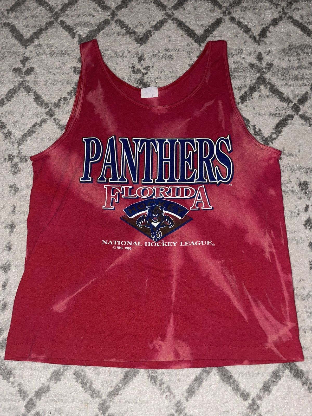 Vintage Vintage Florida Panthers Tank Top Size US M / EU 48-50 / 2 - 1 Thumbnail