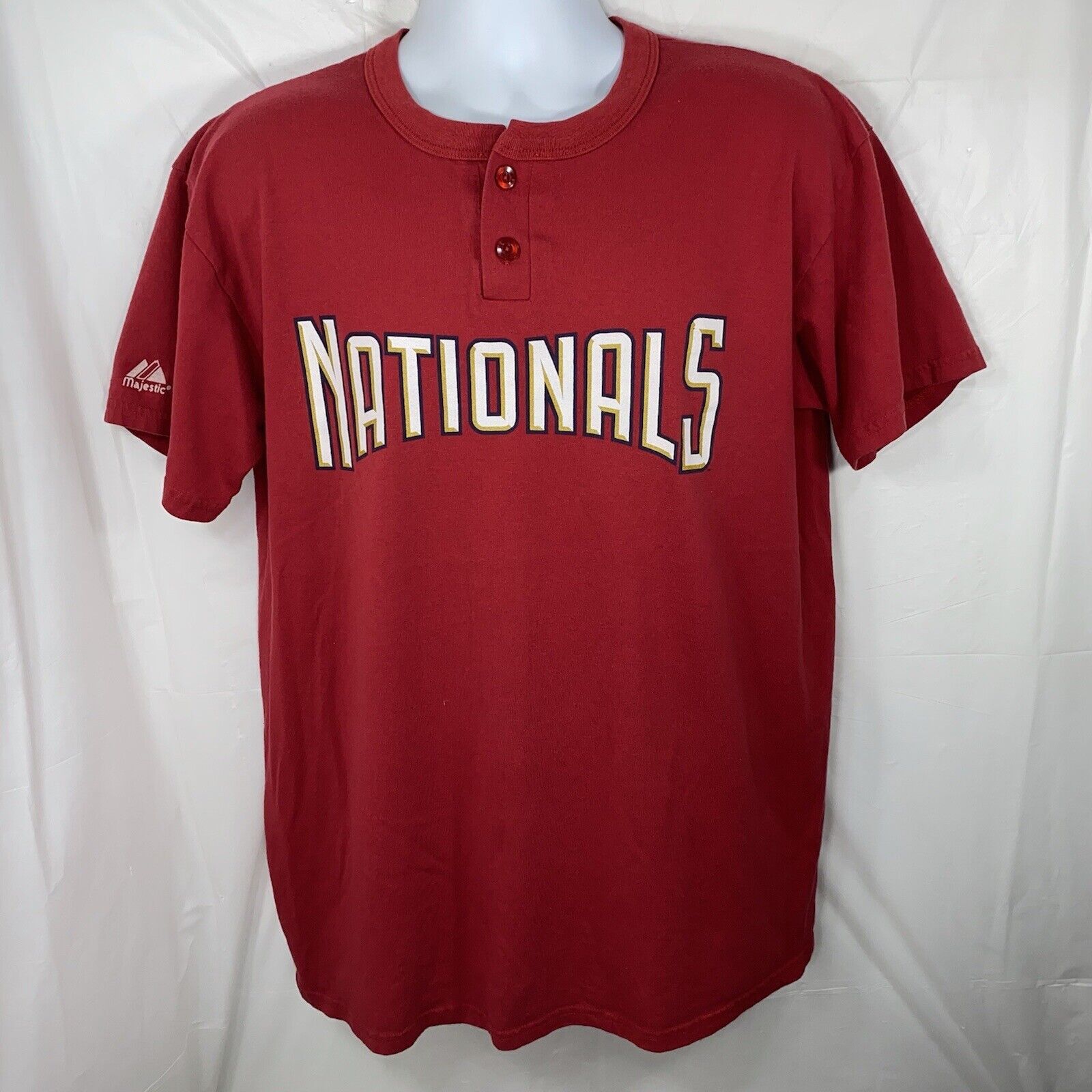 Majestic Washington Nationals MLB Genuine Merchandise Large Jersey Size US L / EU 52-54 / 3 - 1 Thumbnail