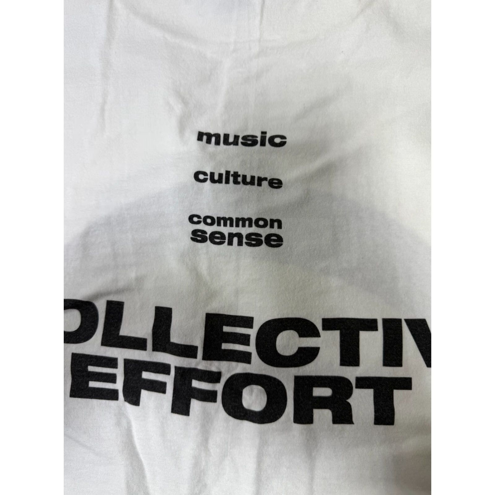 Vintage VINTAGE MCA Records Graphic Tee T-Shirt COLLECTIVE EFFORT Hip Hop White Adult XL Mens Size US XL / EU 56 / 4 - 7 Thumbnail