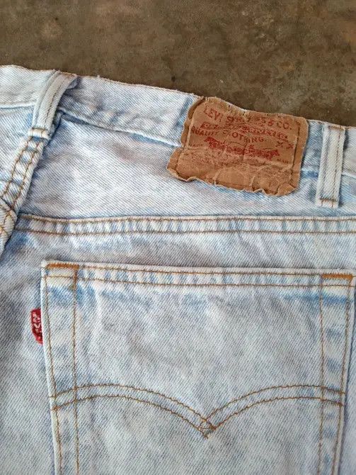 Levi's × Vintage 1989 Vintage Levis 501 Made In USA Jeans 29x33 Size US 29 - 4 Thumbnail