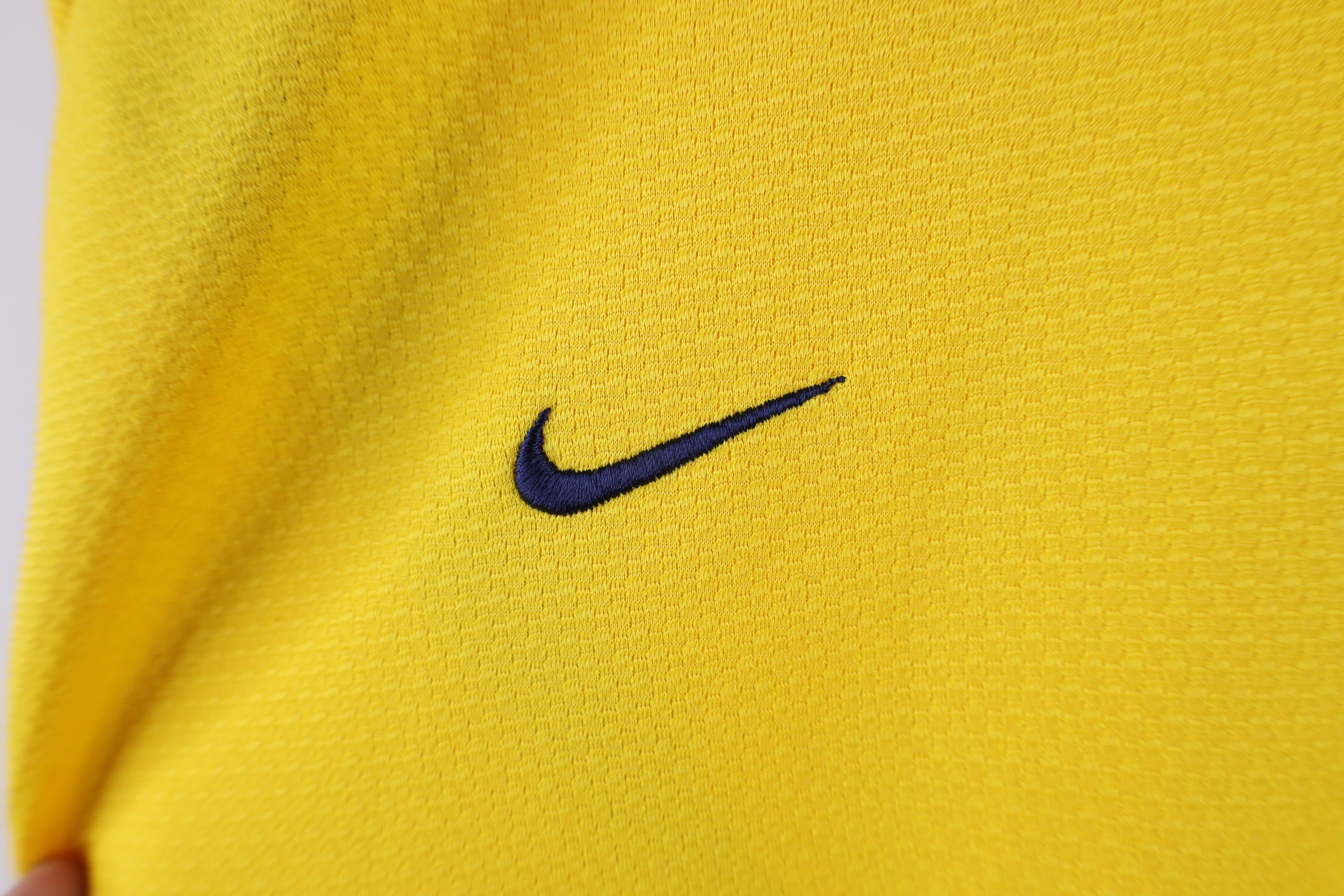 Nike × Vintage Vintage Nike Scott Mini Swoosh University of Michigan Polo Size US M / EU 48-50 / 2 - 5 Thumbnail