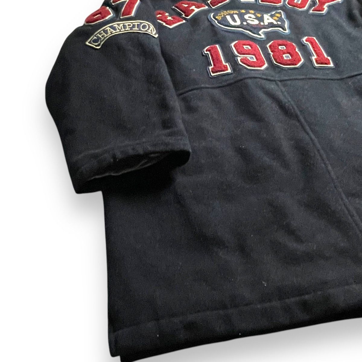 Japanese Brand VINTAGE EASTBOY EMBROIDERED SPELL OUT WOOL VARSITY JACKET Size US XL / EU 56 / 4 - 11 Thumbnail