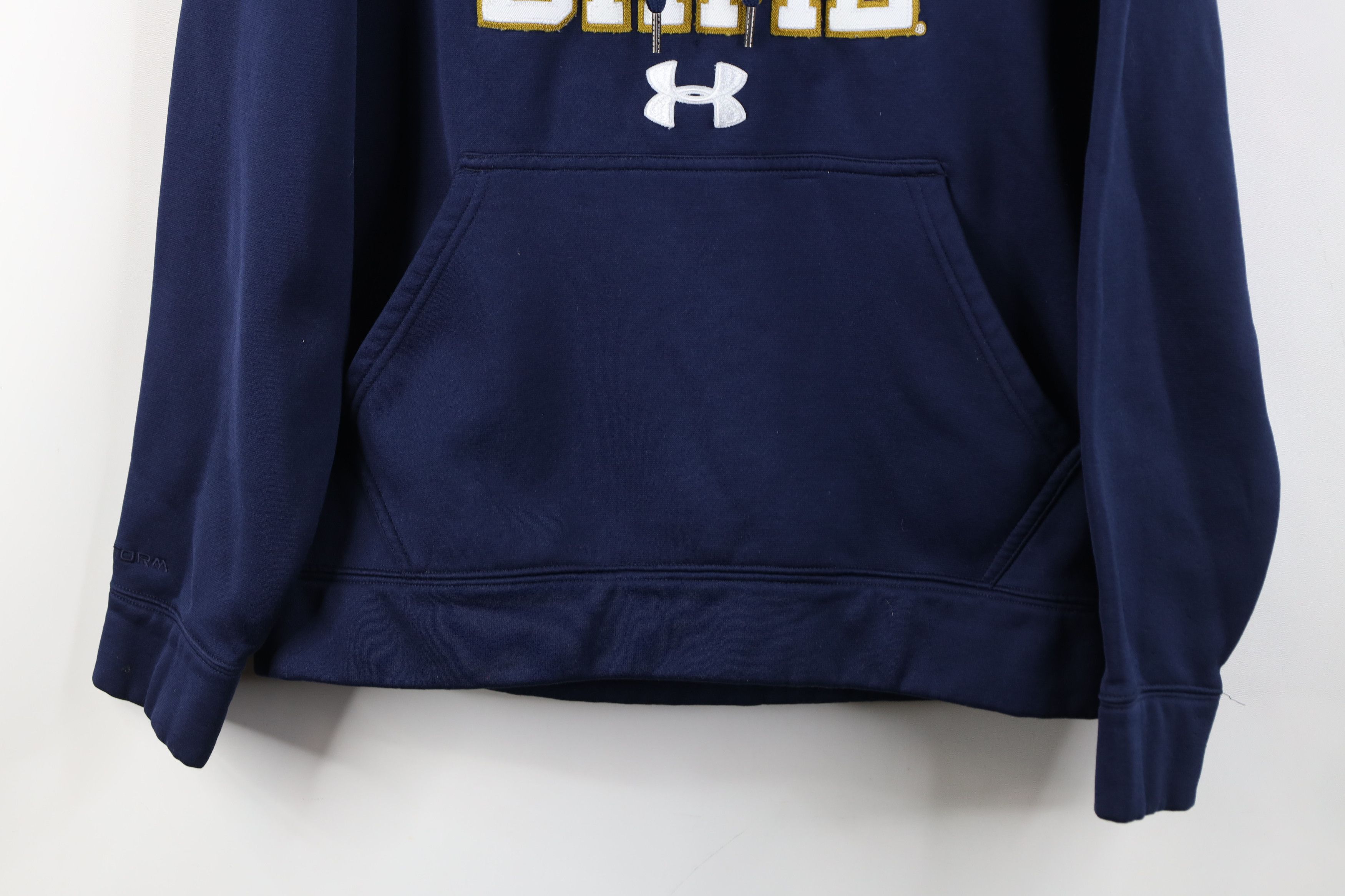 Under Armour Under Armour Notre Dame University Hoodie Sweatshirt Blue Size US S / EU 44-46 / 1 - 3 Thumbnail