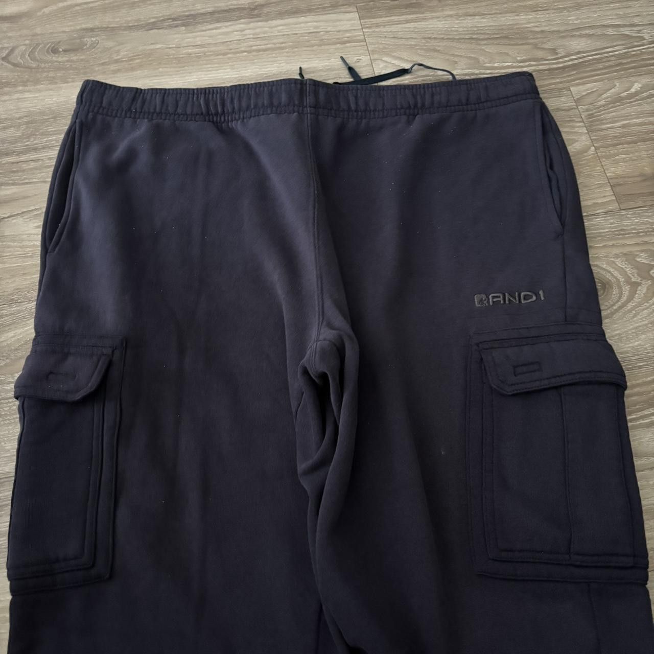 Vintage Crazy Vintage Y2K/2000s Baggy Navy Blue Streetwear Skater Style Sweatpants! Fits XL Size US 38 / EU 54 - 4 Thumbnail