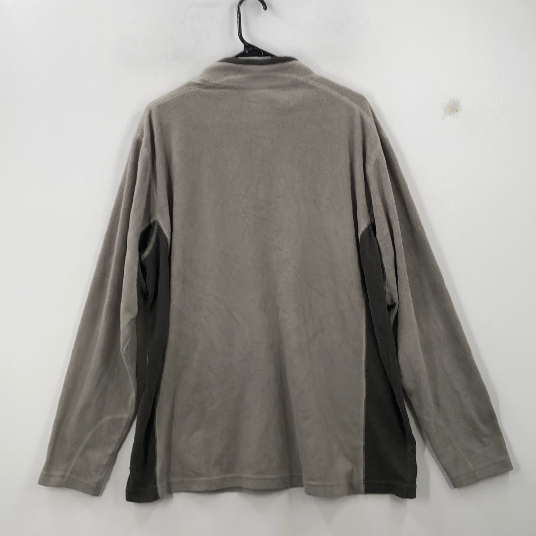 Vintage Columbia Sweatshirt Men XL Gray Black 1/4 Zip Long Sleeve Pullover Outdoor Winter Mock Neck Regular Size XL Mens Size US XL / EU 56 / 4 - 6 Thumbnail