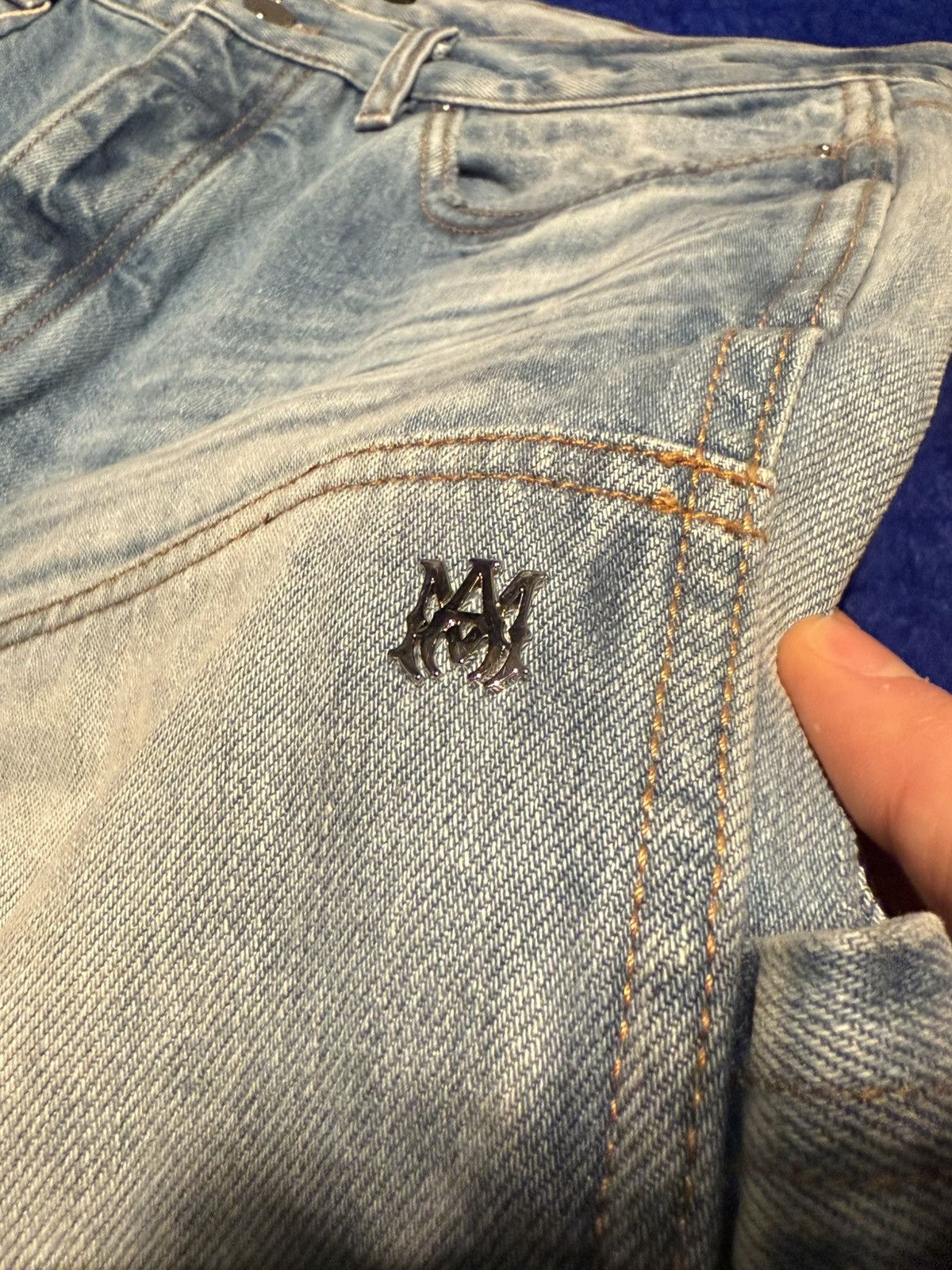 Amiri AMIRI Carpenter Jeans Size 32 DSWT Made in USA Retail $1100 Size US 32 / EU 48 - 7 Thumbnail