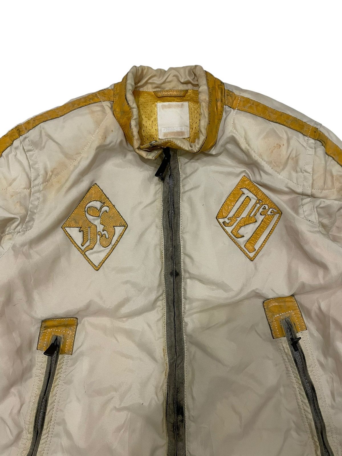 55DSL × Diesel × Vintage Vintage Diesel Leather Biker Jacket Size US L / EU 52-54 / 3 - 5 Thumbnail