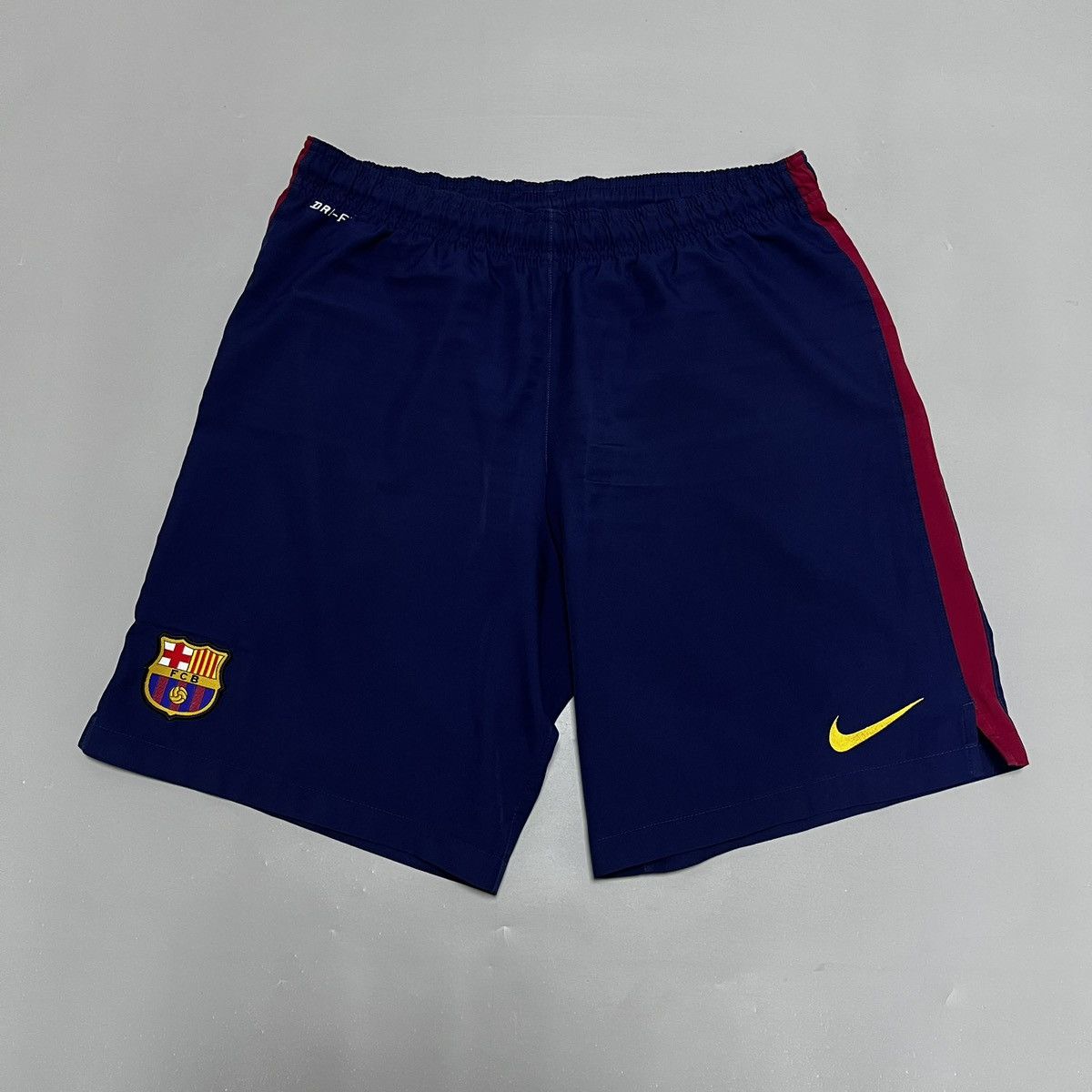 Nike × Vintage Nike F.C Barcelona Soccer Dri Fit men’s shorts y2k Size US 32 / EU 48 - 1 Thumbnail