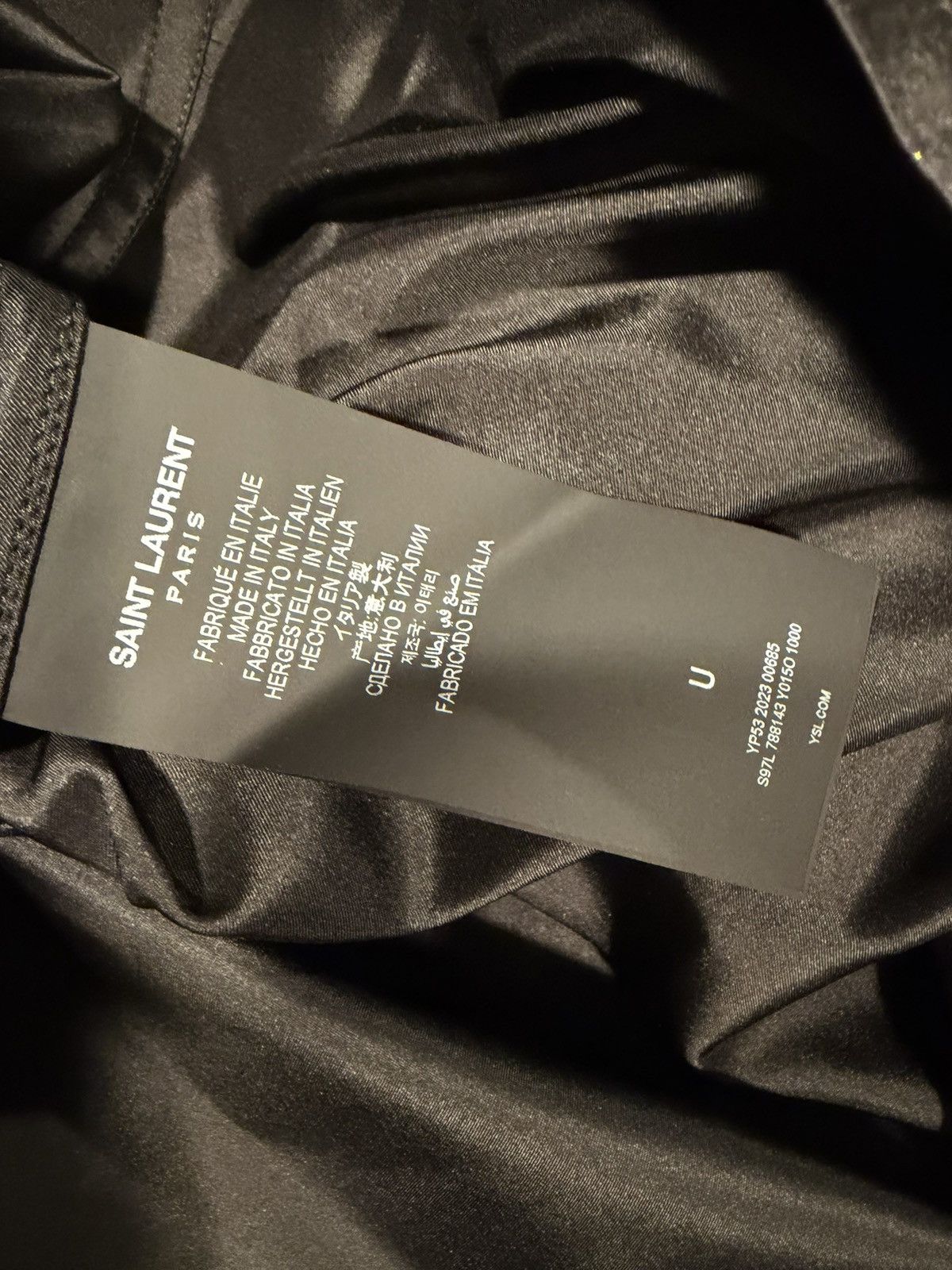 Saint Laurent Paris Saint laurent 2024 silk shirt. U. $2100 Size US XL / EU 56 / 4 - 8 Thumbnail