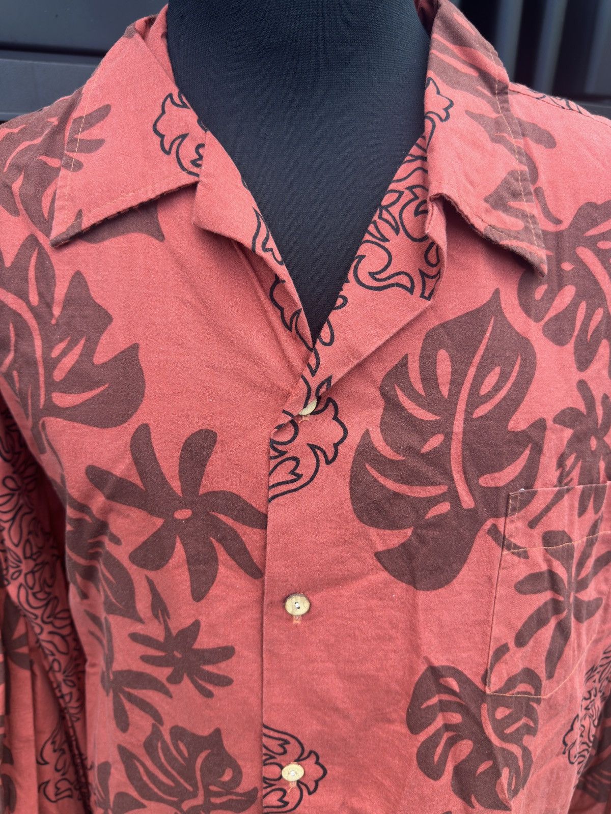 Other Rare Vintage Manuhealii Hawaiian Red Long Sleeves Men's XXL Size US XXL / EU 58 / 5 - 3 Thumbnail
