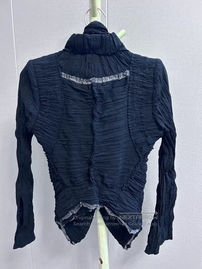 Junya Watanabe JUNYA WATANABE Pleated feeling jacket Size S / US 4 / IT 40 - 2 Thumbnail