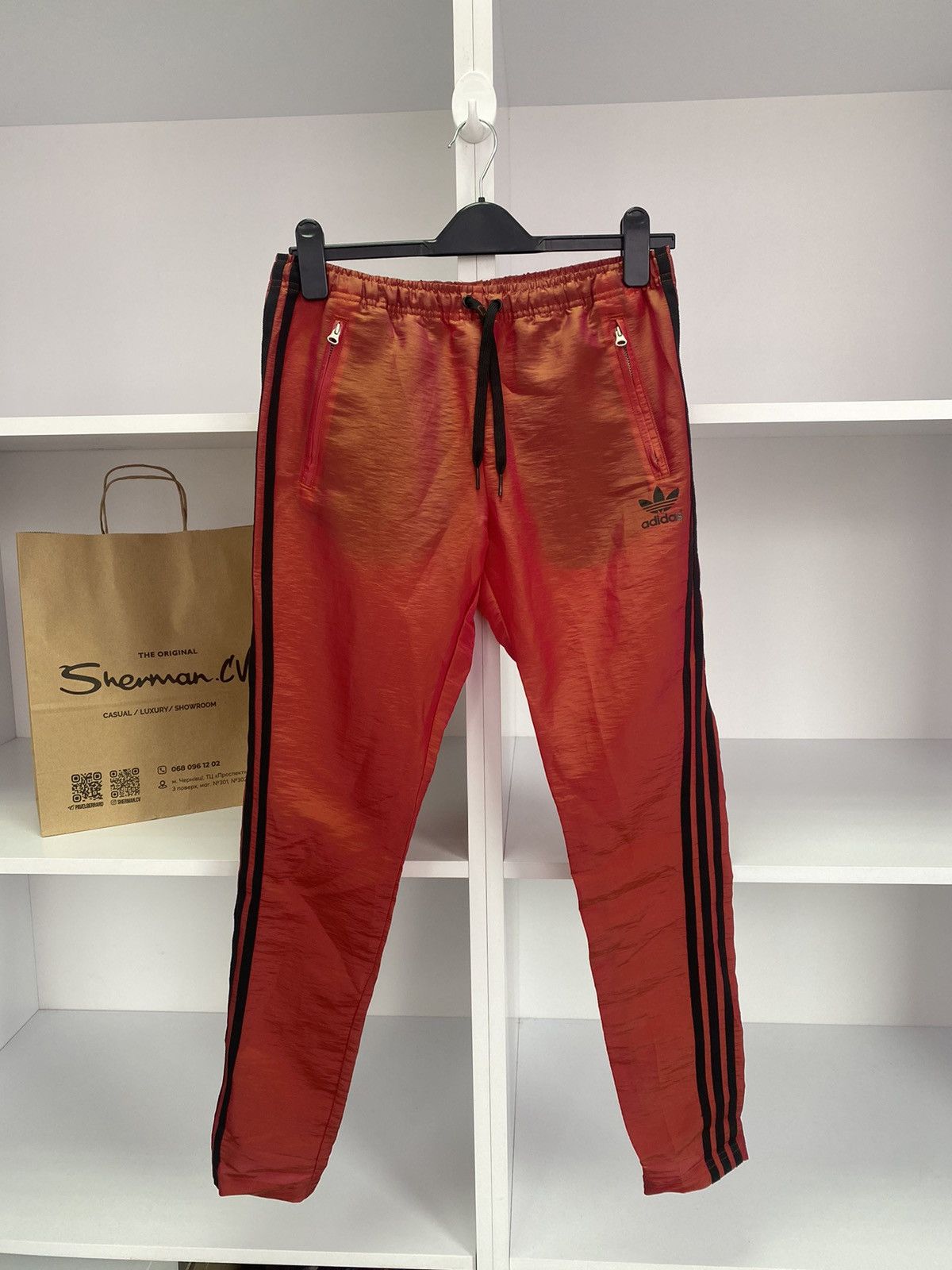 Adidas × Designer × Vintage Vintage Adidas Originals x Rita Ora Space Shifter Pants Size 30" / US 8 / IT 44 - 1 Thumbnail