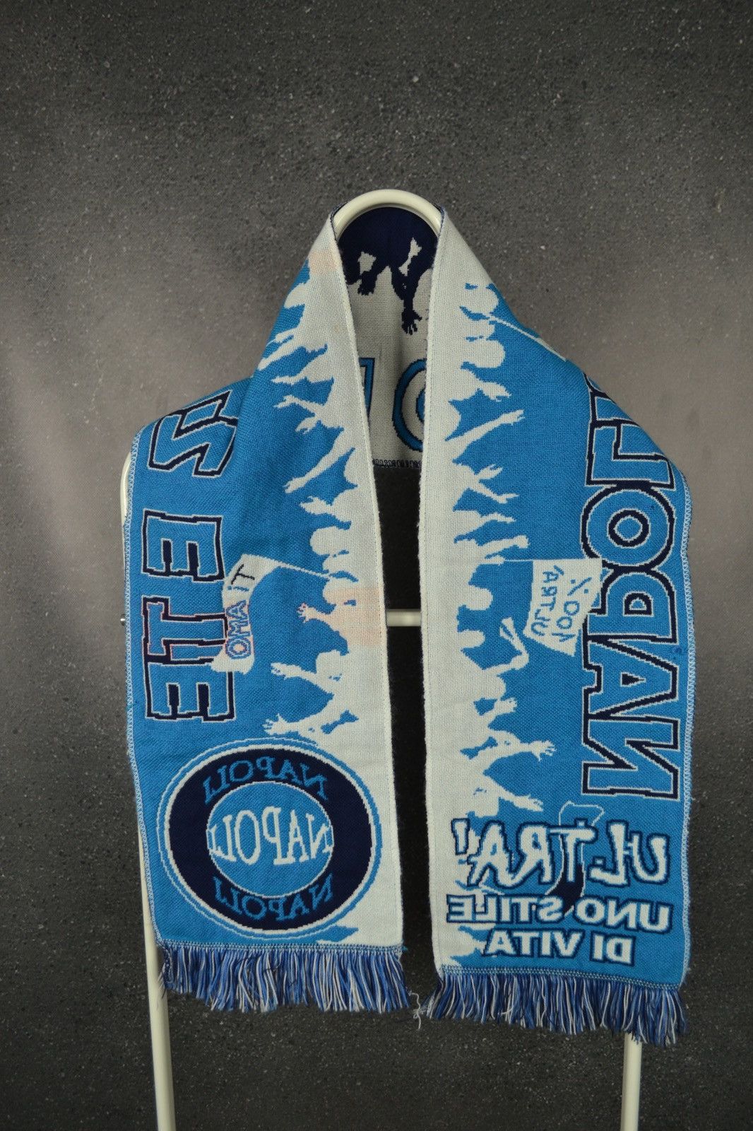 Other Napoli Ultras Italy football soccer scarf Size ONE SIZE - 2 Thumbnail