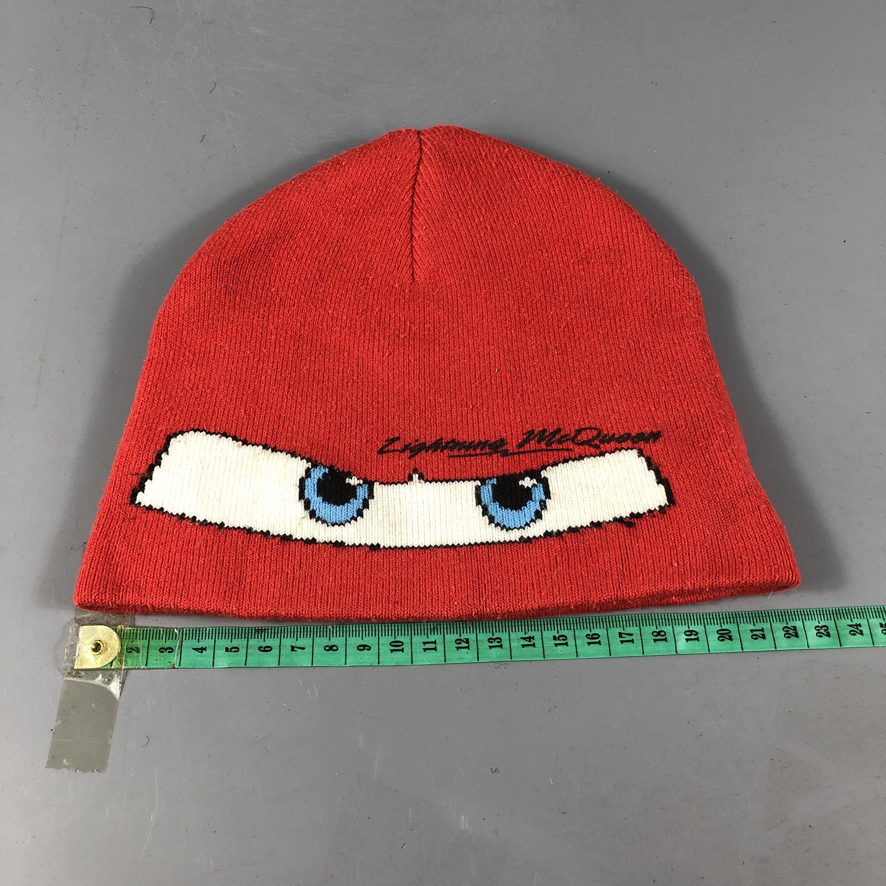 Disney Disney/Pixar Lightning McQueen Beanie Snowcap Snow Hat B785 Size ONE SIZE - 3 Thumbnail