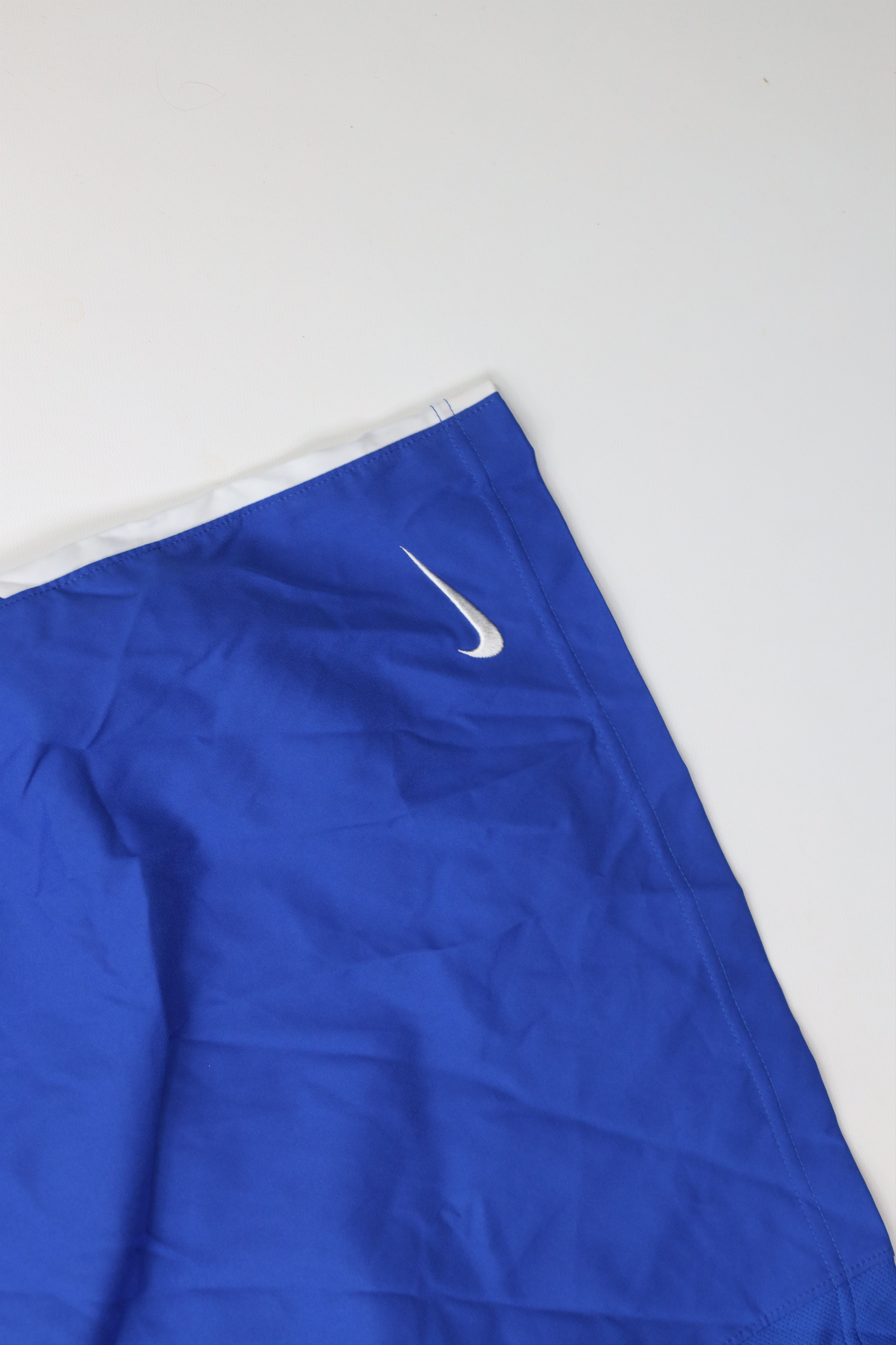 Nike × Vintage Vintage Nike Scott Mini Swoosh Above Knee Shorts Royal Blue Size US 40 / EU 56 - 5 Thumbnail