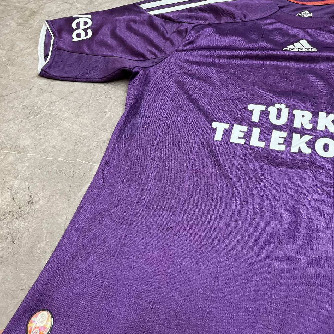 Adidas Vintage Adidas 2009/2010 Third Galatasaray Football T-ShirT Size US L / EU 52-54 / 3 - 2 Thumbnail