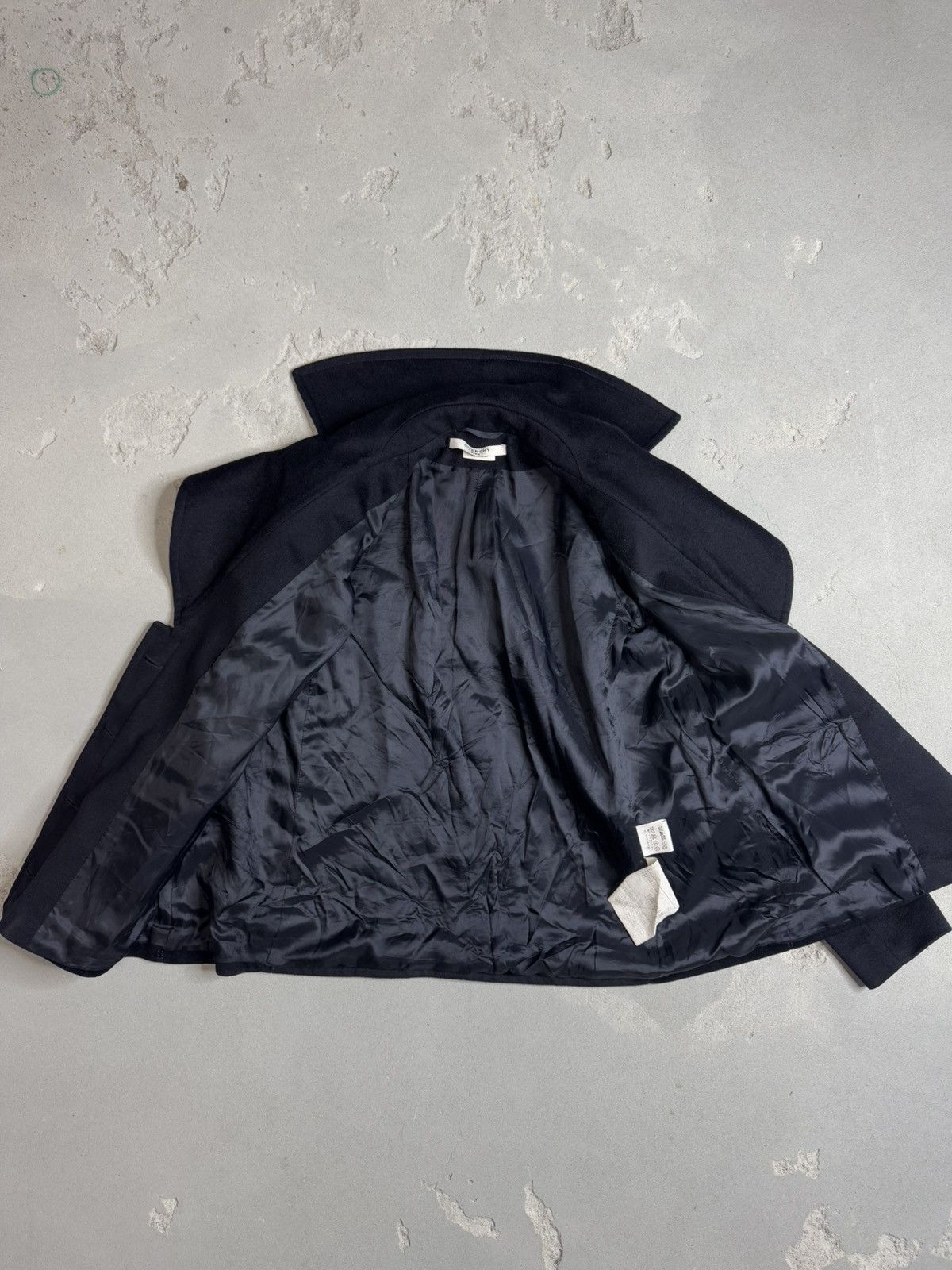 Givenchy × Vintage Givenchy Trendy Blue Jacket Size XS / US 0-2 / IT 36-38 - 7 Thumbnail
