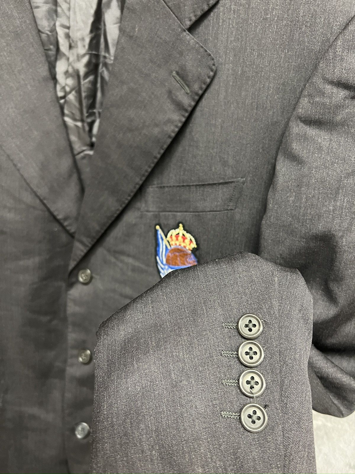 Ermenegildo Zegna ⚽️Real Sociedad personal Valeri Karpin’s blazer, unique Size 50R - 3 Thumbnail