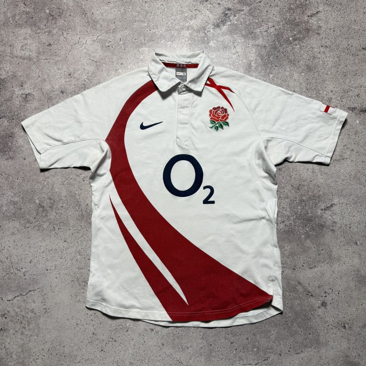 Nike Vintage Nike O2 England Rugby Jersey Size US L / EU 52-54 / 3 - 1 Thumbnail
