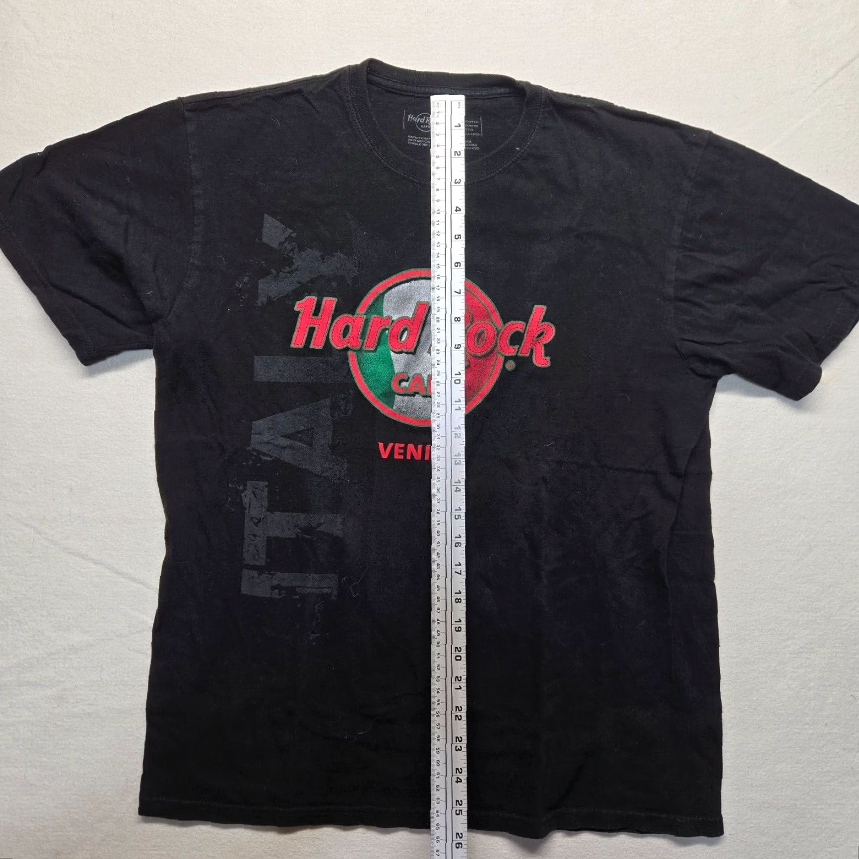 Hard Rock Cafe Hard Rock Cafe Venice Italy Black Tee T-Shirt Adult Men's Size L Large Shirt Mens Color Black Graphic Tee - Size US L / EU 52-54 / 3 - 5 Thumbnail