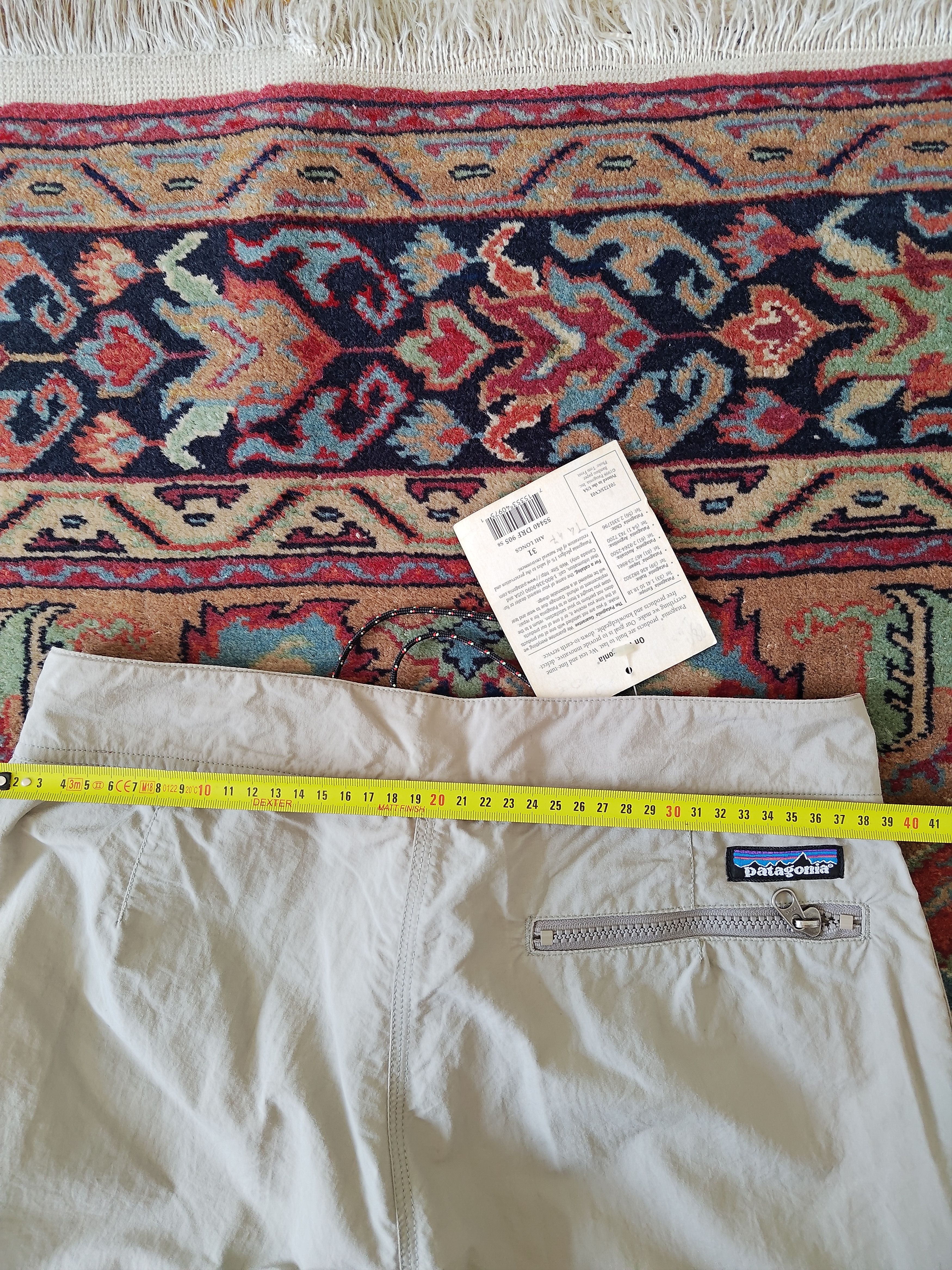 Patagonia Patagonia 1999 “Ahi Longs” Vintage Hiking Pants Size US 31 - 16 Thumbnail