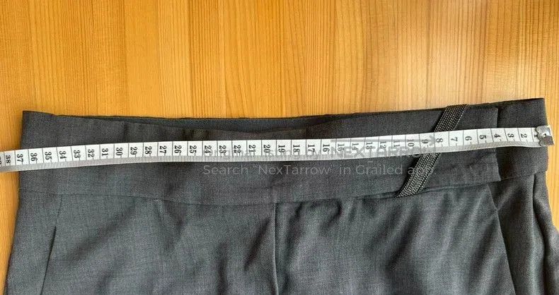 Brunello Cucinelli Brunello Embellished Waistband Trousers. Size US 29 - 6 Thumbnail