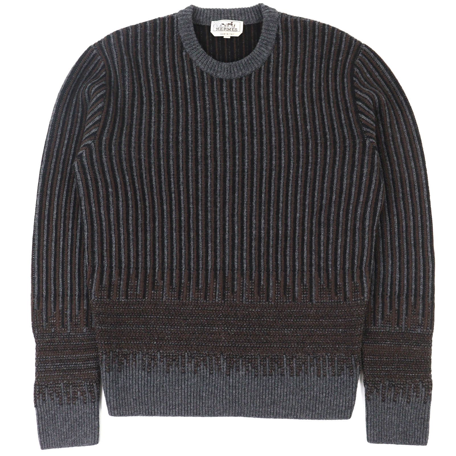 Hermes Hermes Hermès Wool Cashmere Knit Sweater M Textile Tops DUTY FREE for USA Size ONE SIZE - 1 Thumbnail