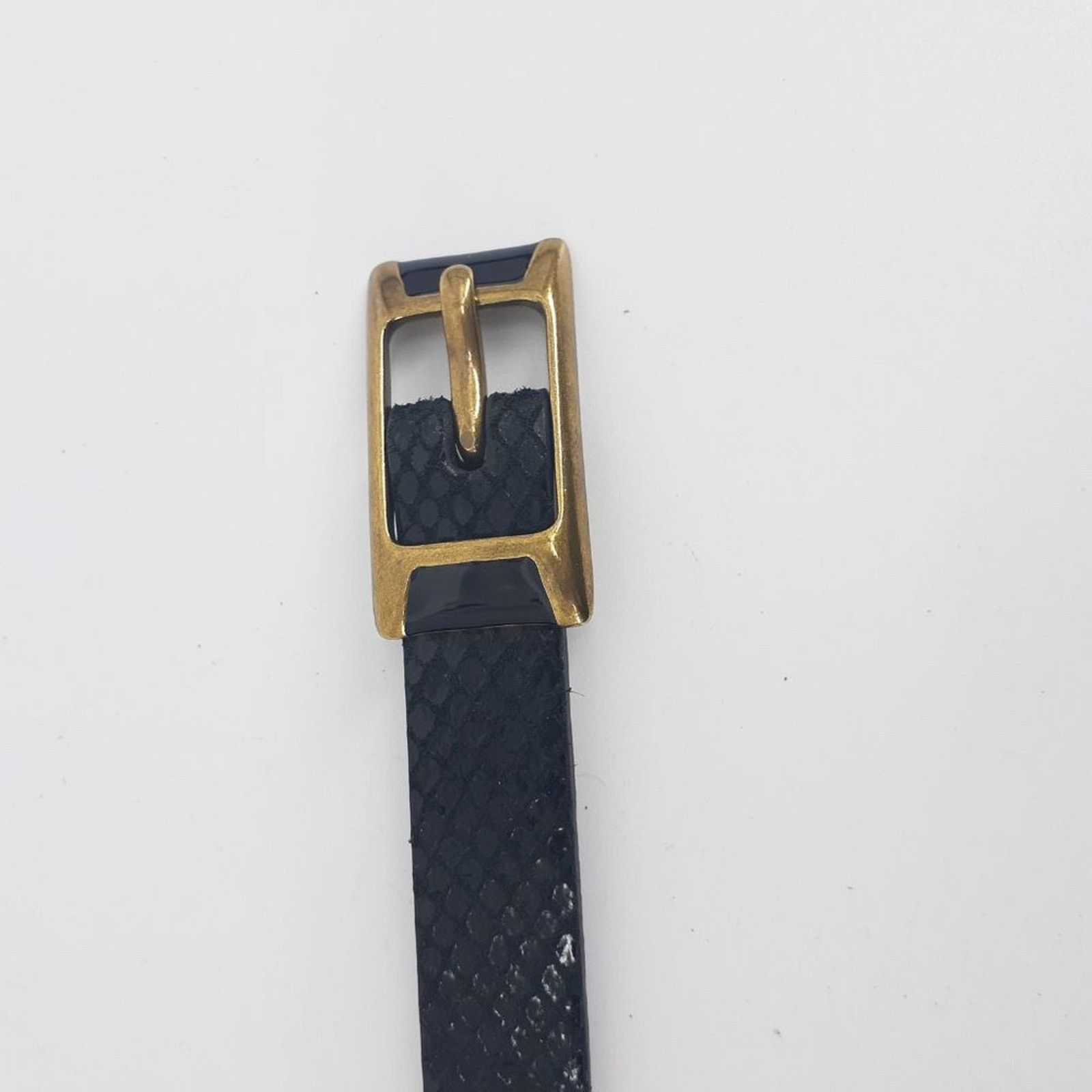 Fossil Fossil Women's Shinny Scales Animal Print Embossed Black Size ONE SIZE - 3 Thumbnail