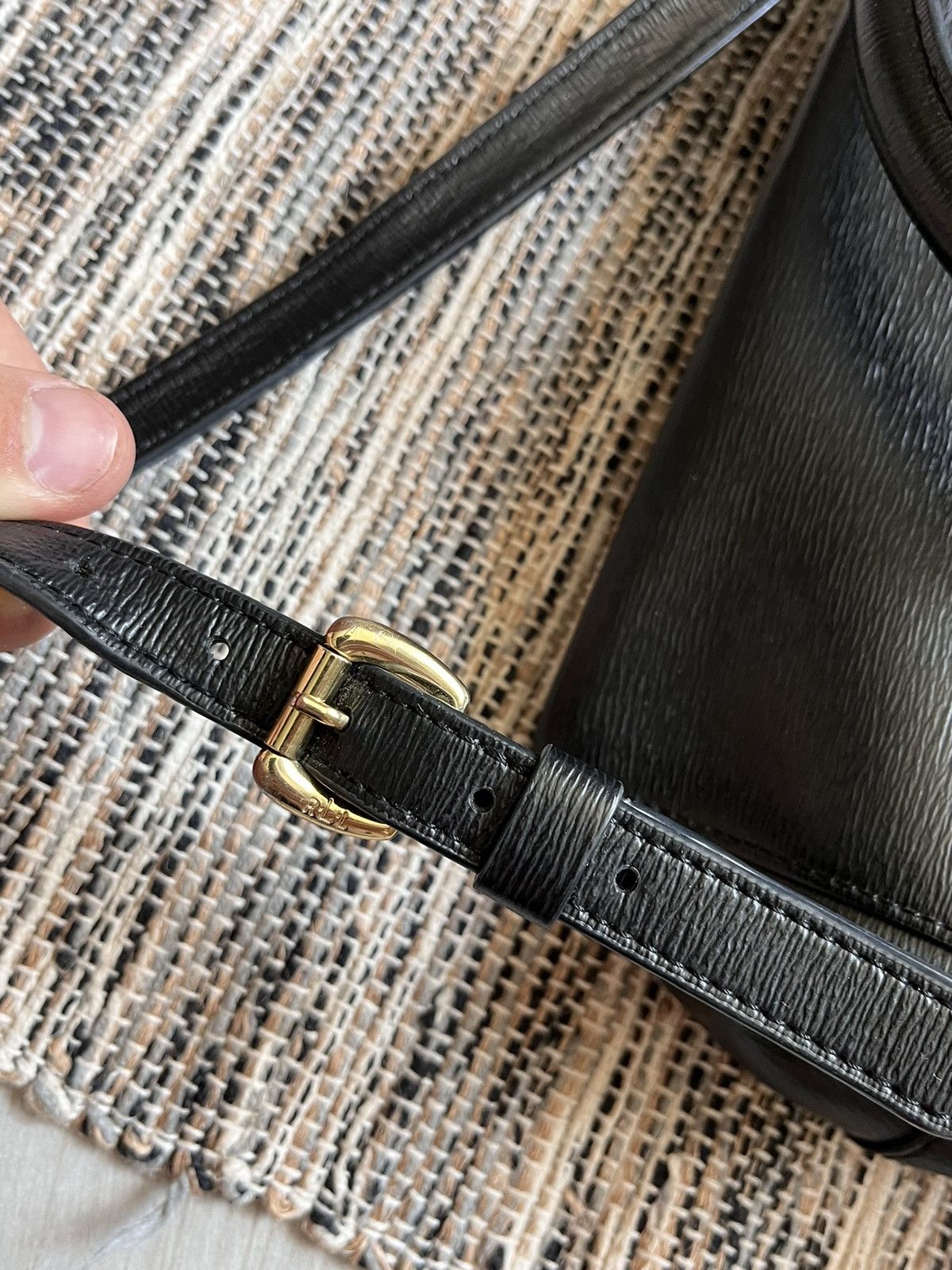 Polo Ralph Lauren × Vintage Vintage woman Polo Ralph Lauren Bag Calfskin Size ONE SIZE - 16 Thumbnail