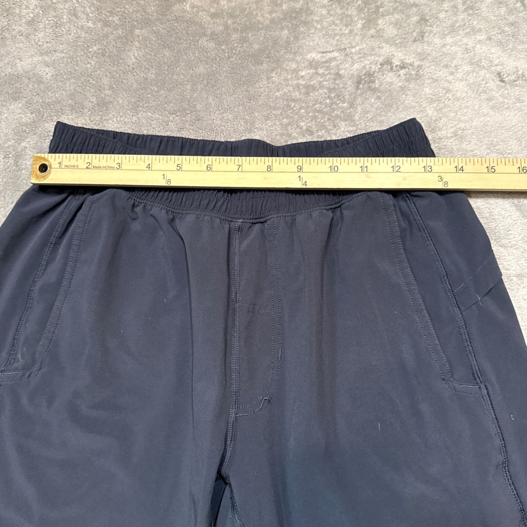 Lululemon Lululemon Pace Breaker Shorts Mens Medium Blue 10" Linerless Running Casual Gym Shirts/Casual? Size US 31 - 3 Thumbnail