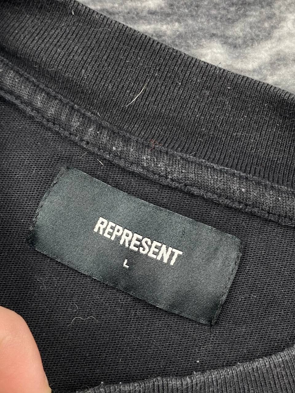 Represent Clo. Represent x Team Spirit T Shirt Big Logo Men Size L Black Size US L / EU 52-54 / 3 - 15 Thumbnail