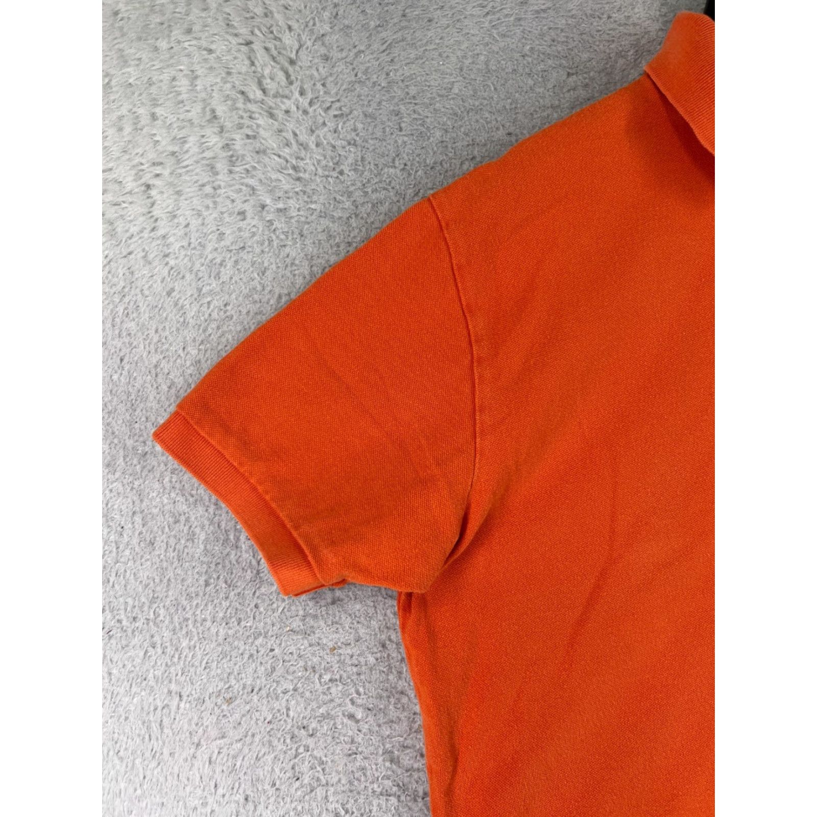 Ralph Lauren VINTAGE Ralph Lauren Polo Shirt Men’s Orange 100% Cotton Knit Polo Golf Classic Logo 40 in Chest Adult Large Size US L / EU 52-54 / 3 - 3 Thumbnail