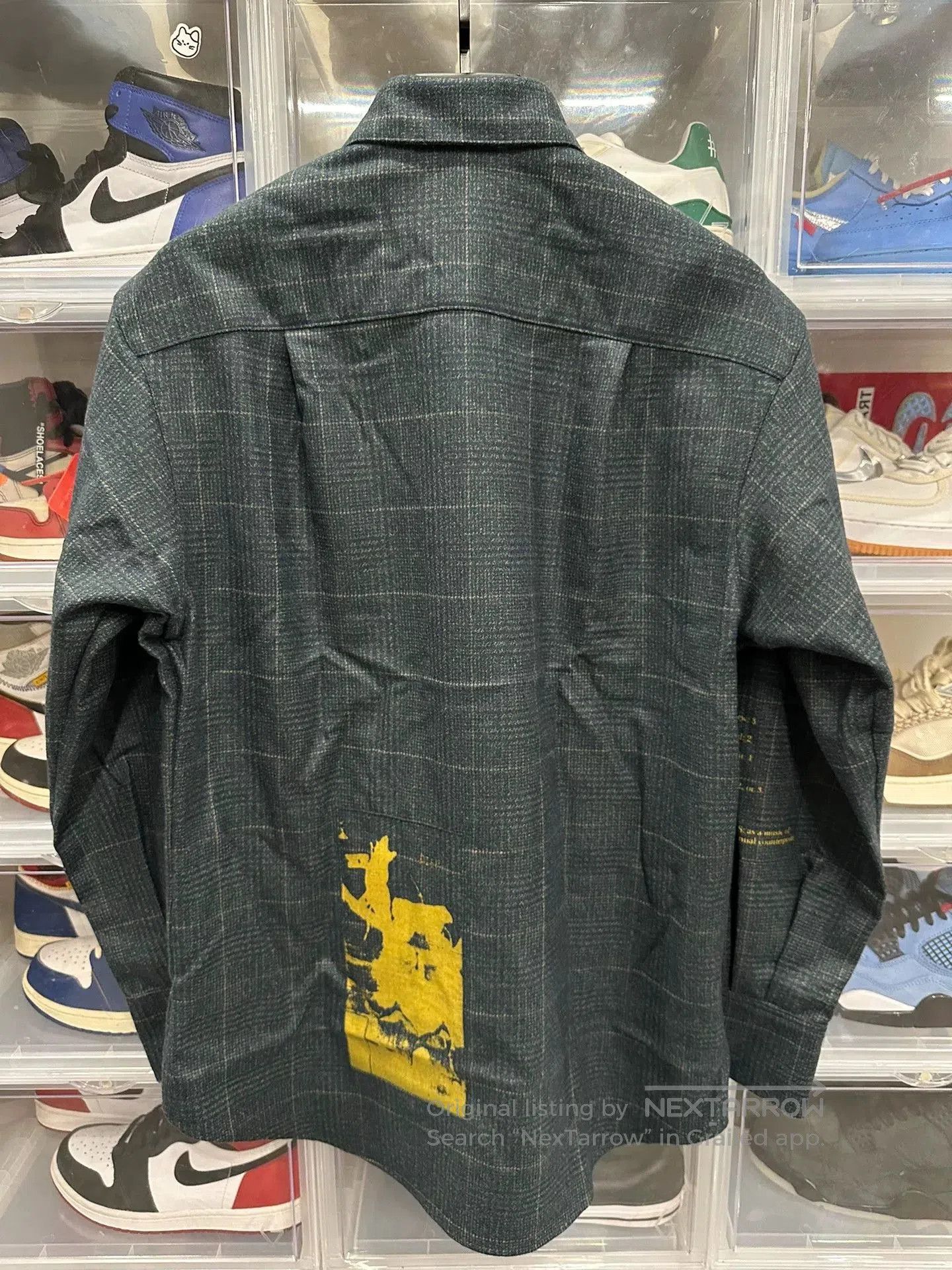 Enfants Riches Deprimes Enfants Riches Deprimes ERD 23FW Blue Plaid Wool Shirt. Size US M / EU 48-50 / 2 - 3 Thumbnail