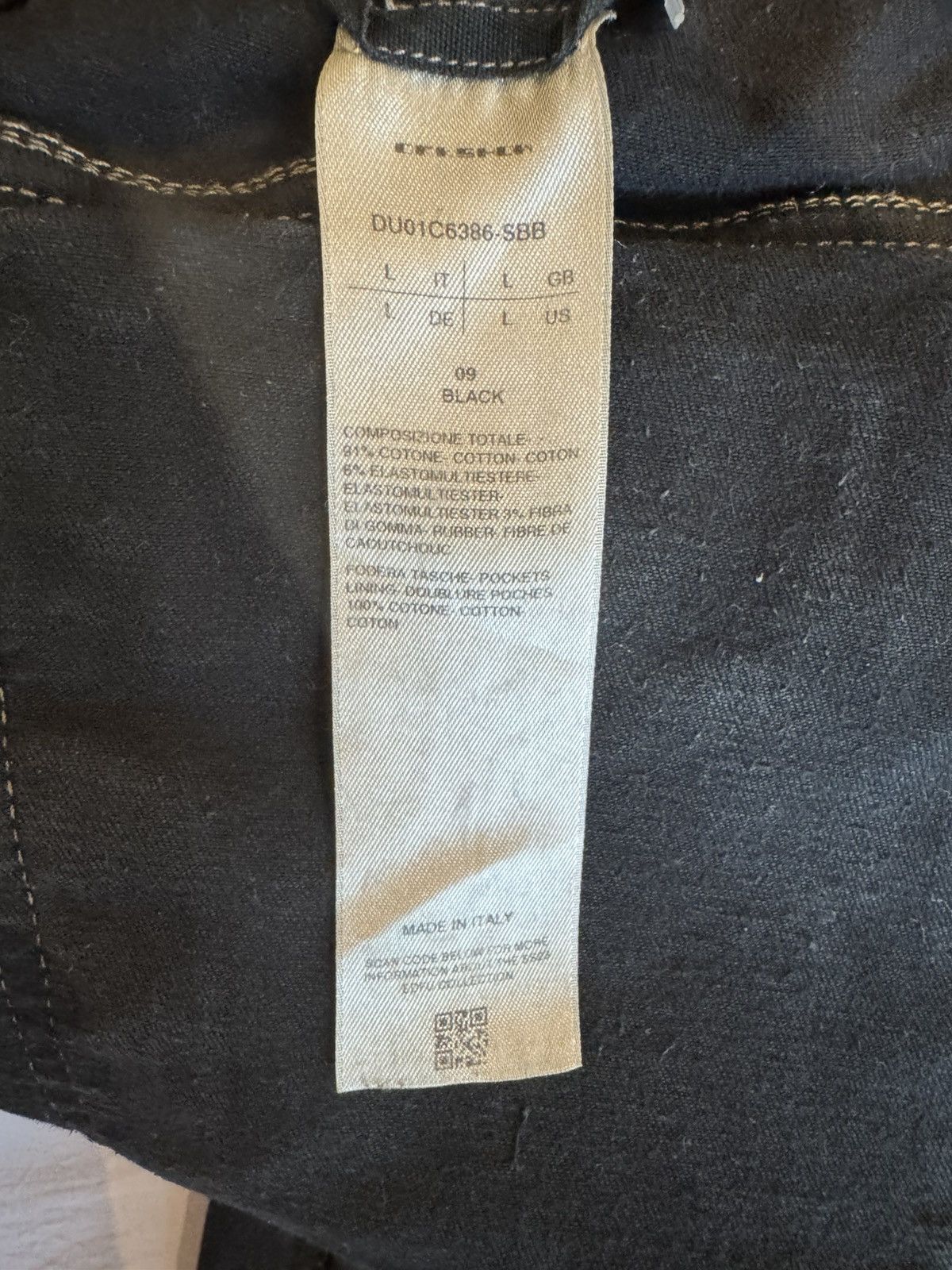 Rick Owens Drkshdw Rick Owens Drkshdw Mastodon cargo denim SSB edfu Size US 34 / EU 50 - 9 Thumbnail