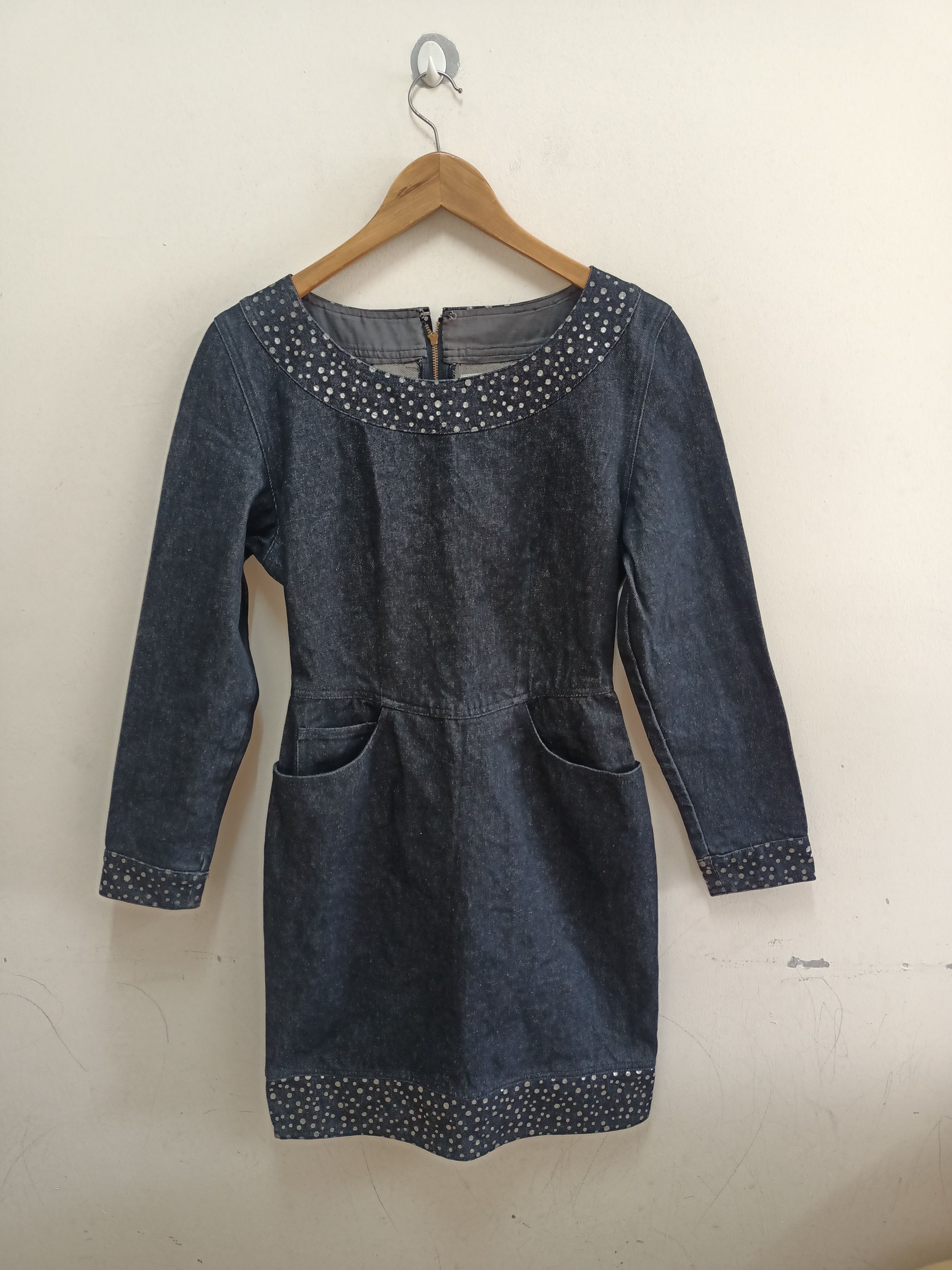 Moschino Moschino Jeans denim dress Size S / US 4 / IT 40 - 1 Thumbnail