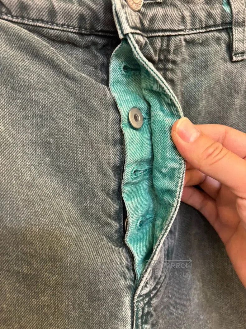 Stussy Stussy Gradient Denim Shorts Size 34. Size US 34 / EU 50 - 4 Thumbnail