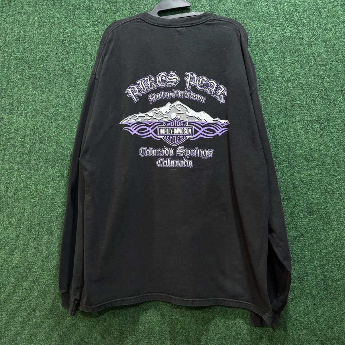 Harley Davidson Y2K Harley Davidson Pike Place Snake LongSleeve Tee Size XL Size US XL / EU 56 / 4 - 2 Thumbnail