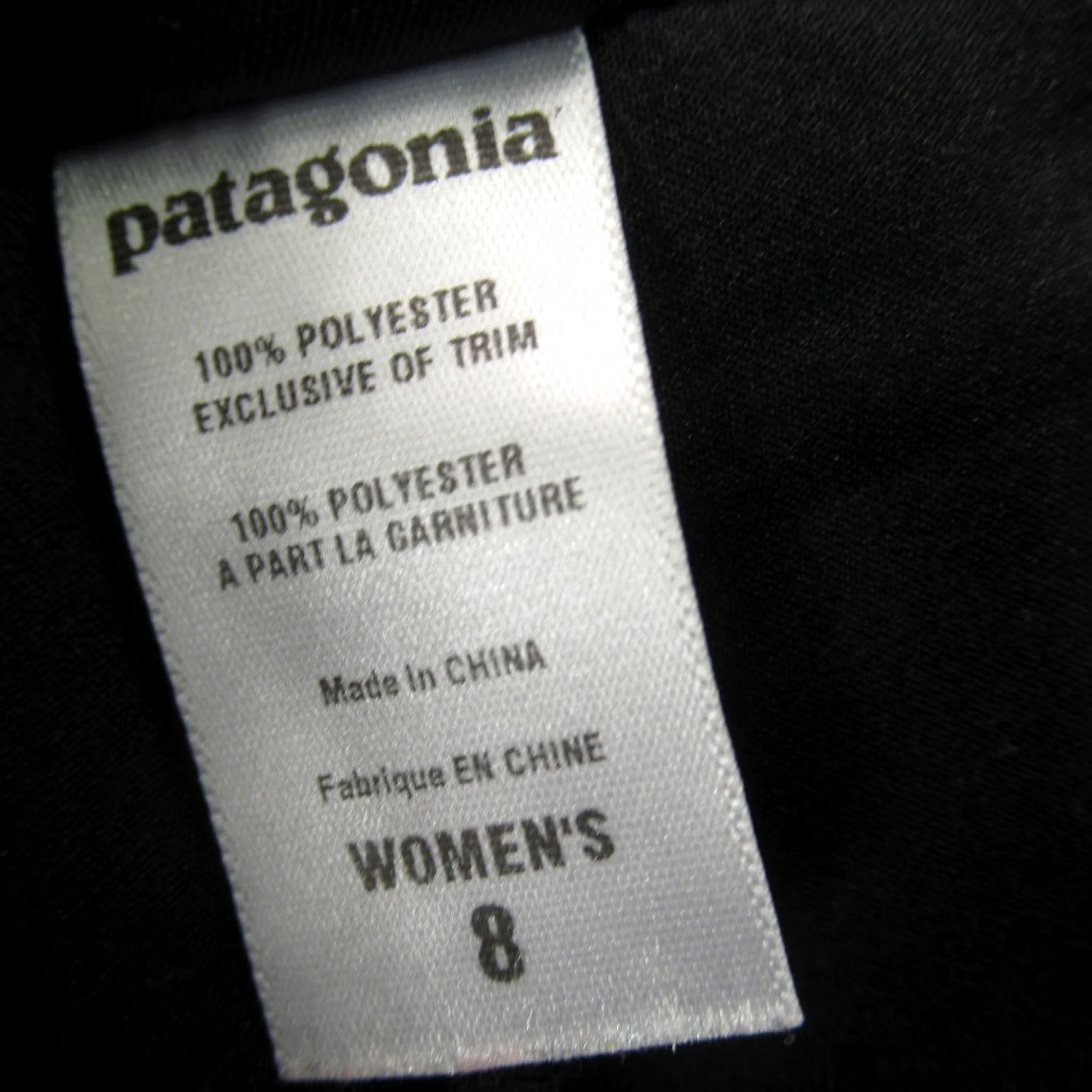 Patagonia Patagonia Skirt Womens 8 Lightweight Black Outdoor Casual Midi Skirt Flare Pockets Renewable Logo Brand Ladies Size 30" / US 8 / IT 44 - 4 Thumbnail