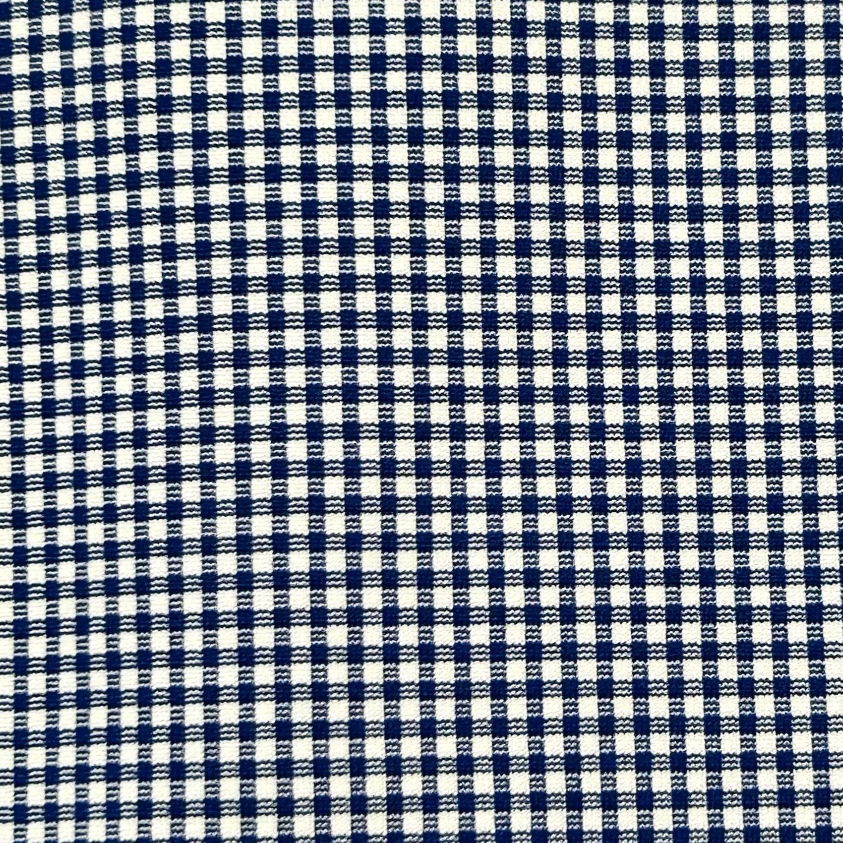 Mizzen+Main Mizzen+Main Button-Up Shirt Blue Slim Check Long Sleeve Casual Business Travel Formal Workwear Spinnaker Collection Mens Regular Size M Size US M / EU 48-50 / 2 - 3 Thumbnail