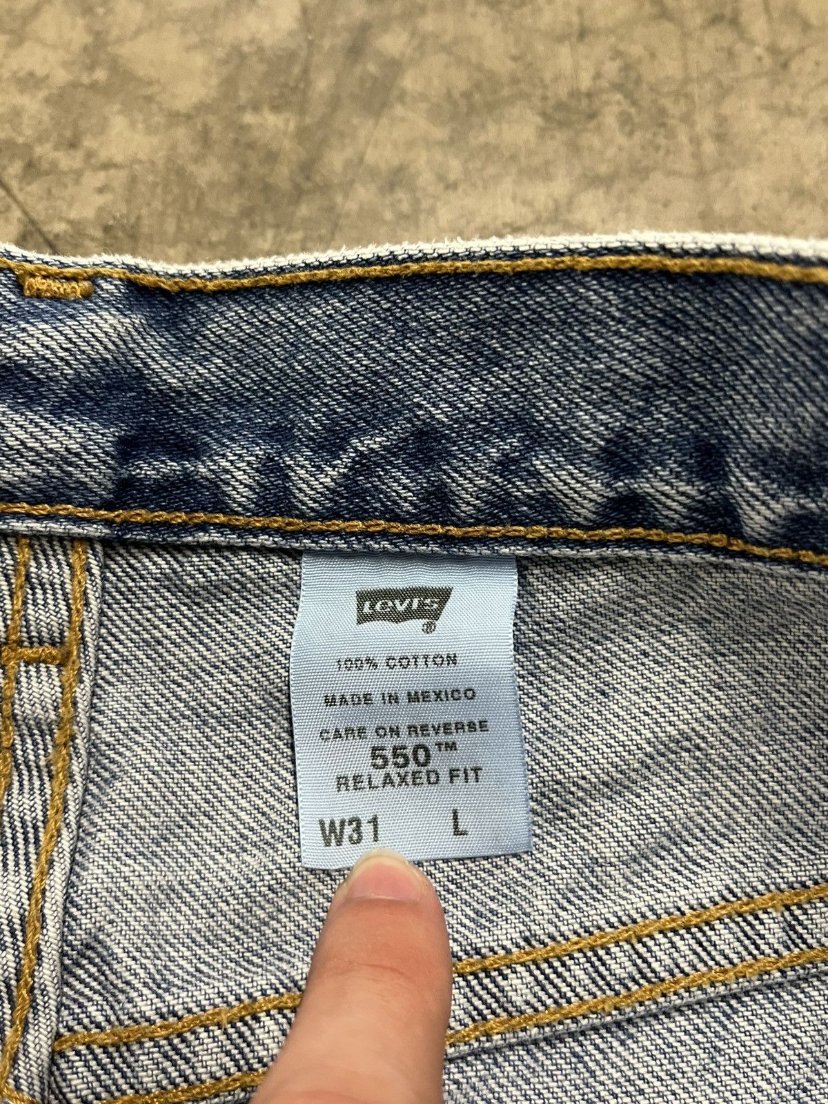 Levi's Levis vintage 550 jorts streetwear hype baggy summer Size US 30 / EU 46 - 7 Thumbnail