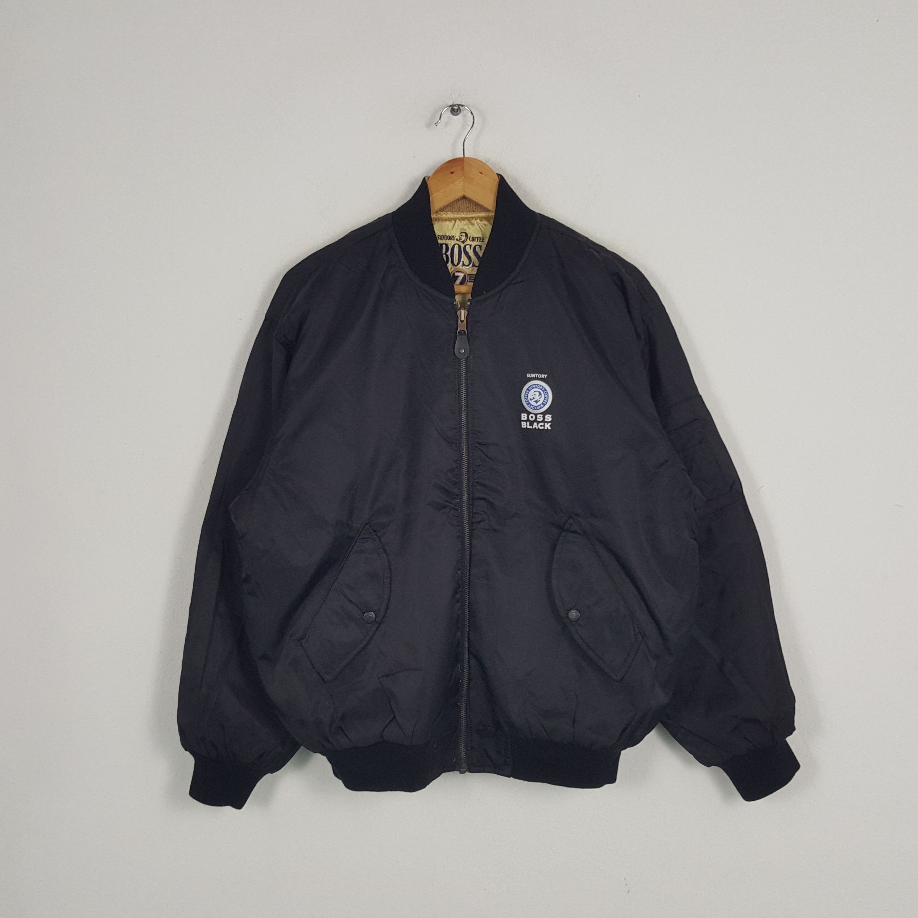 Japanese Brand × Vintage Vintage Suntory Coffee Boss Reversible Jacket Size US L / EU 52-54 / 3 - 5 Thumbnail
