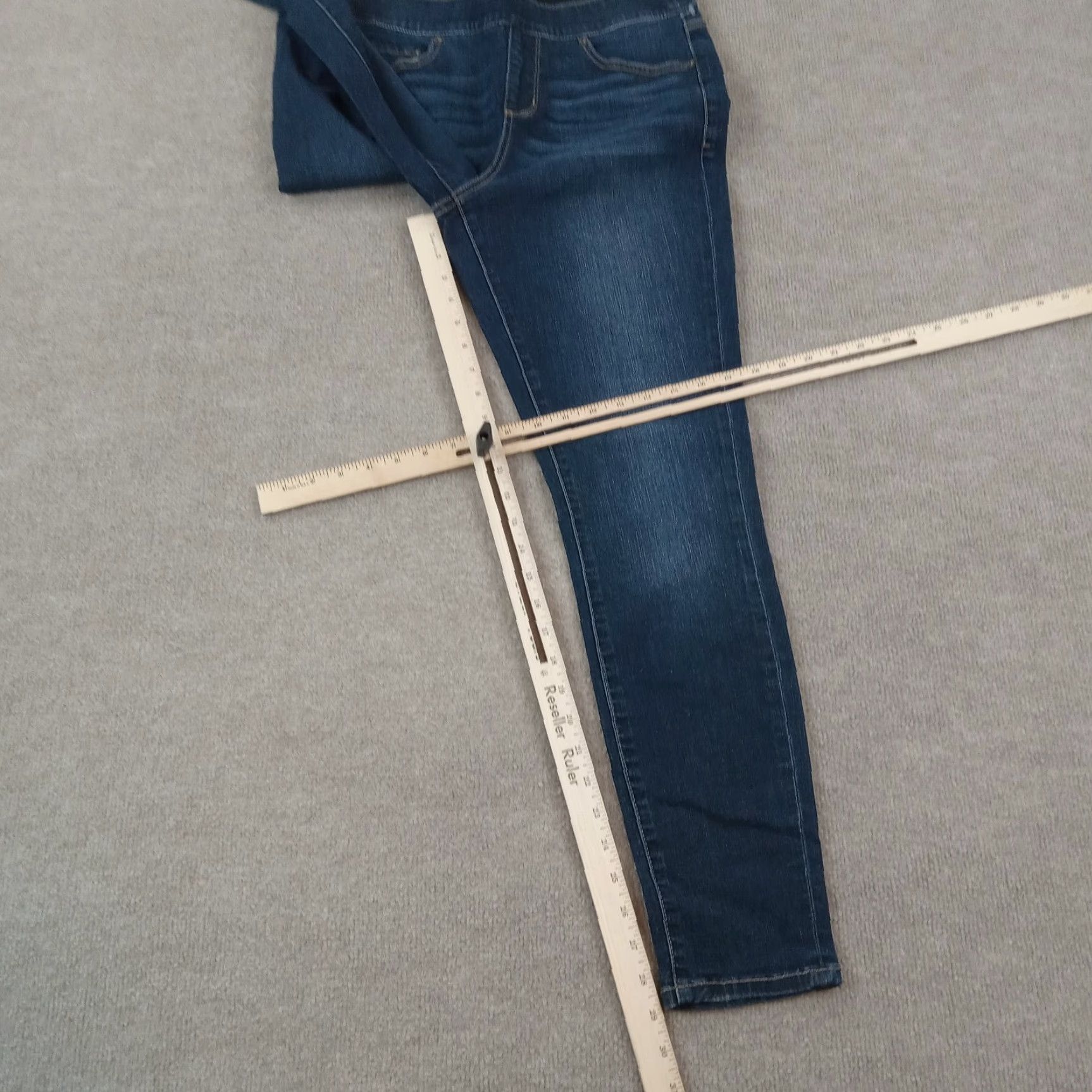 AG Jeans Jag Jeans High Rise Skinny Blue Elastic Waist Womens 8/29 Size 30" / US 8 / IT 44 - 2 Thumbnail