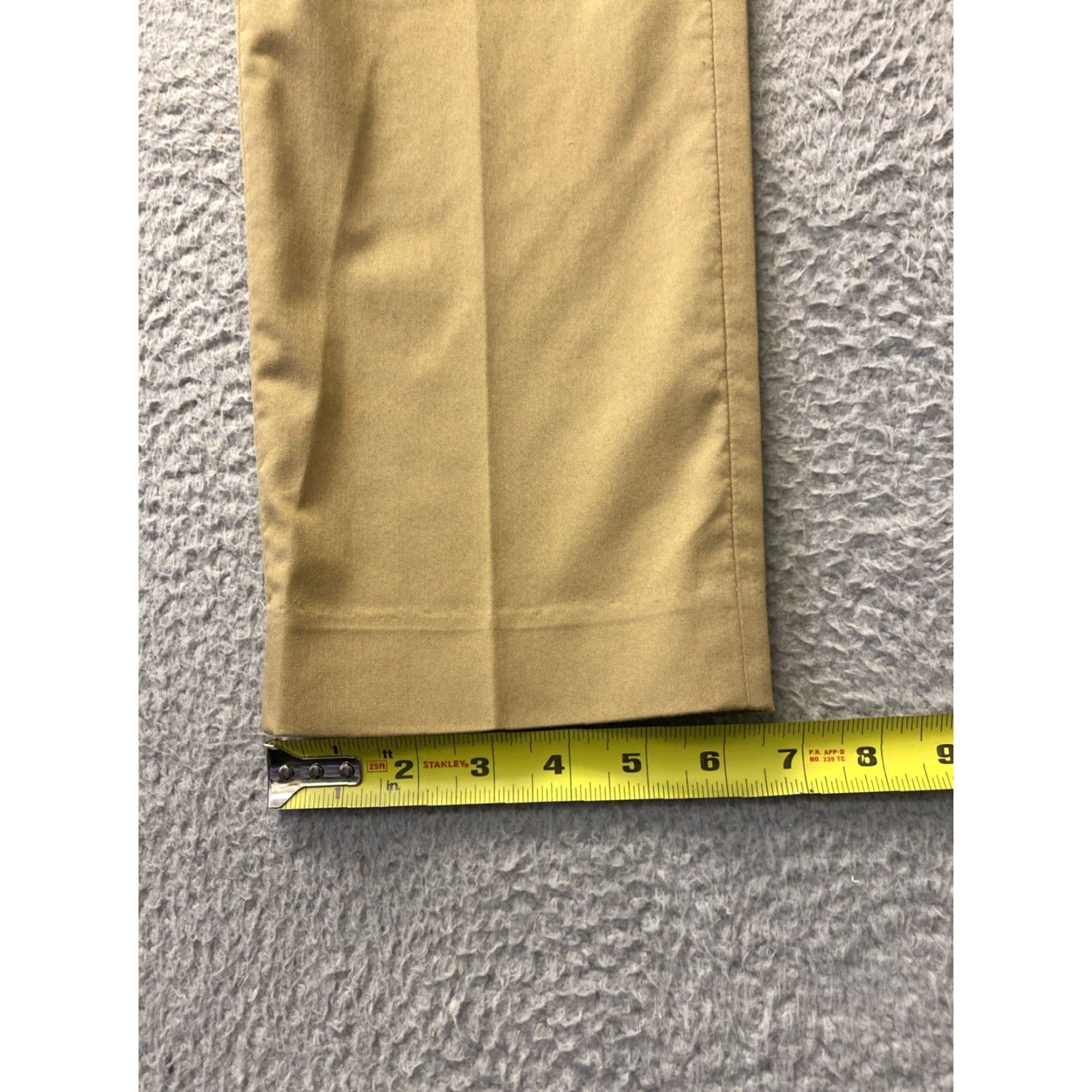 J.Crew J. Crew Mustard Chino Pants 31X32 Slim Tapered Mid Rise 5-Pocket Men's American Preppy Size US 31 - 5 Thumbnail