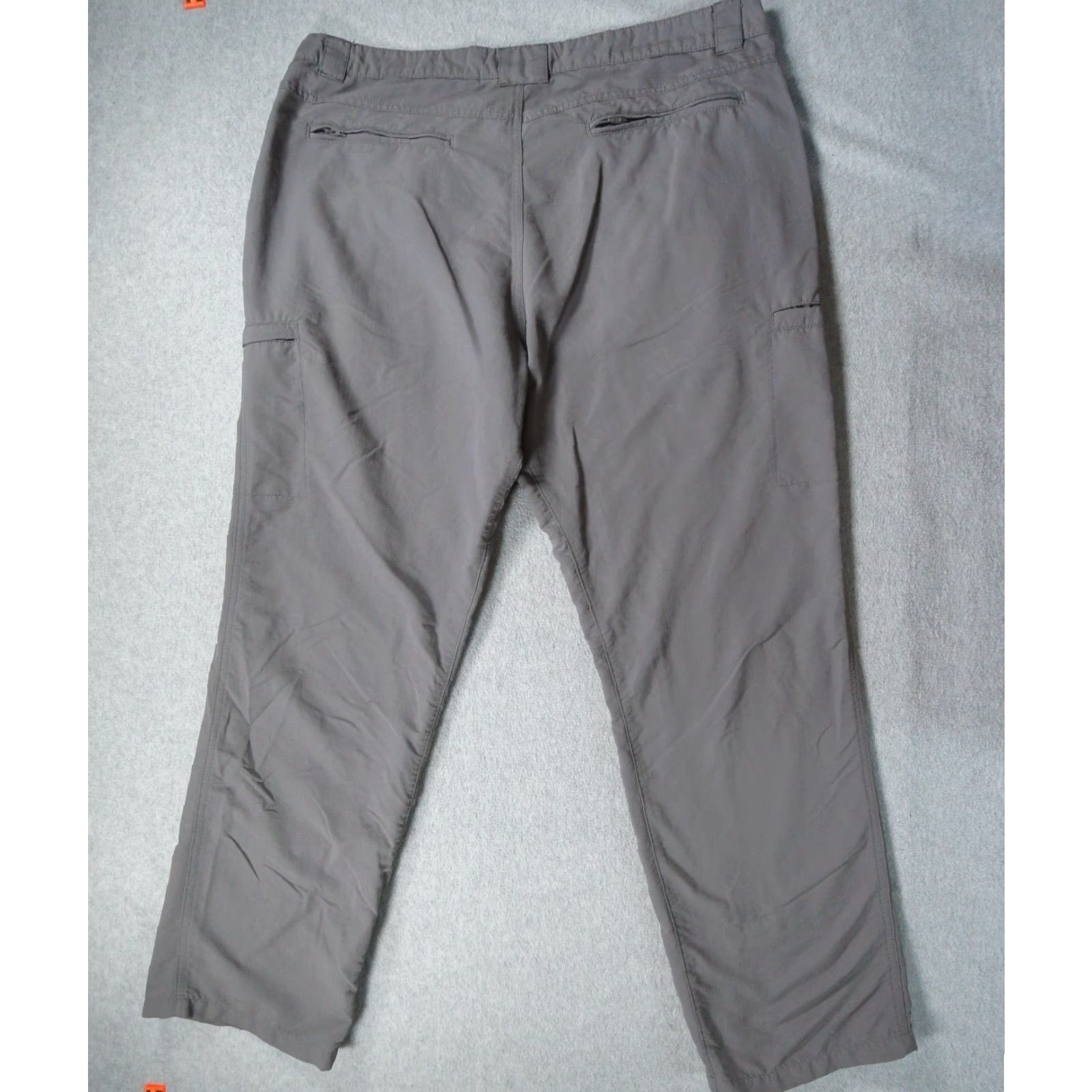 The Territory Ahead Territory Ahead Pants Mens 38 Gray Cargo Pockets Ripstop Outdoors Hike Camp Cargo Pants | 5-Pocket | Nylon | Straight | Wrangler? Size US 38 / EU 54 - 4 Thumbnail