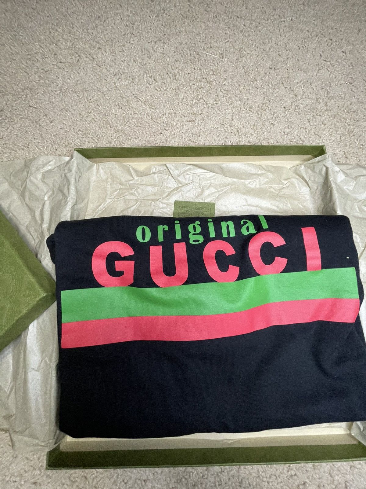 Gucci Original Gucci Black 2XL NWT Size US XXL / EU 58 / 5 - 4 Thumbnail