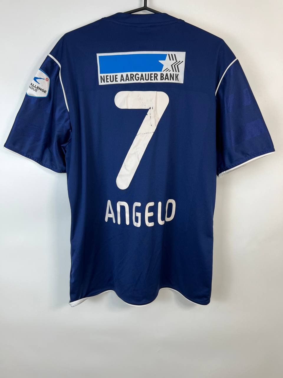 Adidas FC WOHLEN 2012 2013 MATCH ISSUE SHIRT #7 ANGELO SWISS Size US L / EU 52-54 / 3 - 2 Thumbnail