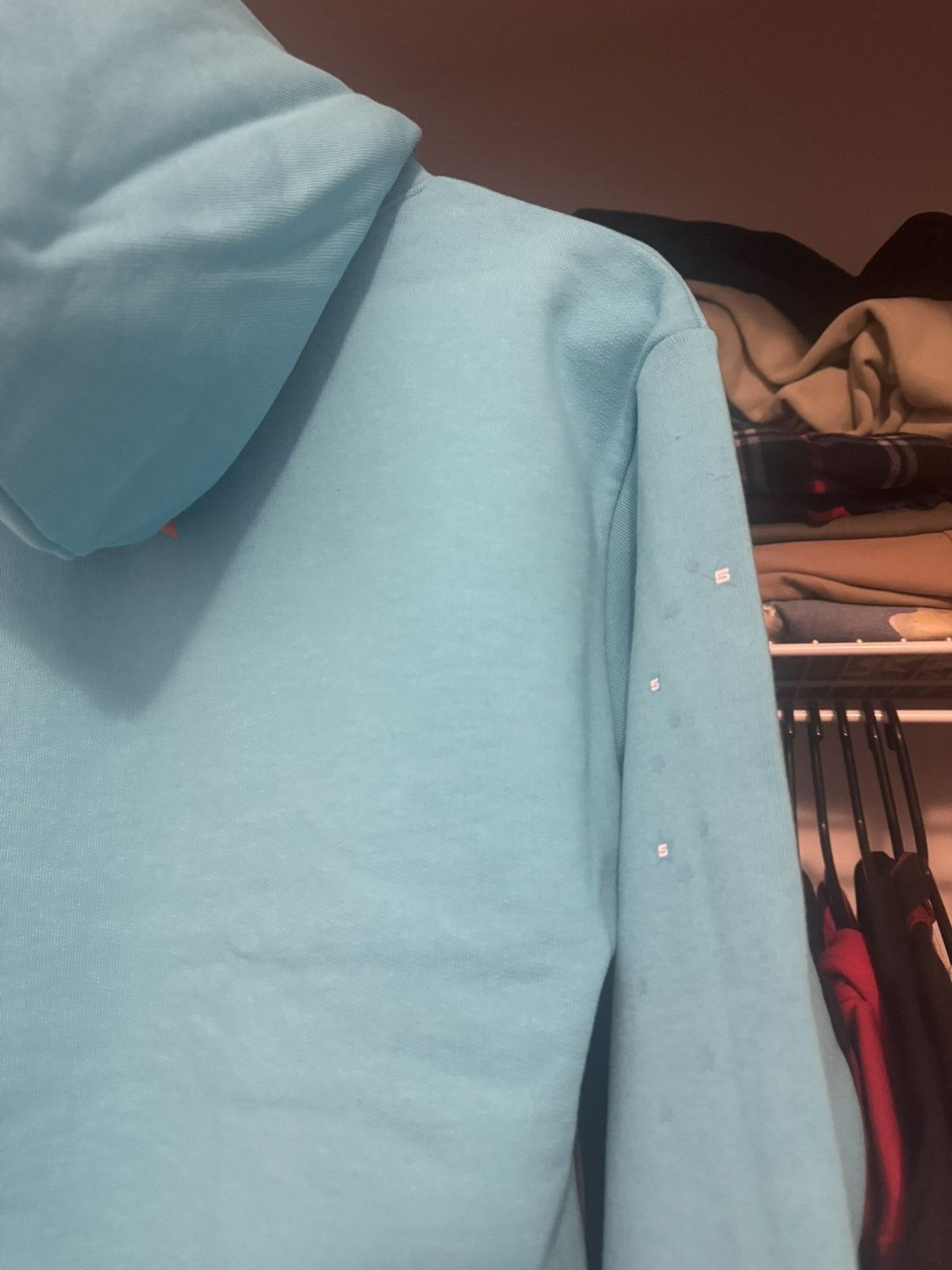 Sp5der Sp5der punk V2 hoodie ‘cyan’ Size US XS / EU 42 / 0 - 6 Thumbnail