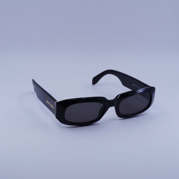 Palm Angels Palm Angels PERI104 NOAH 1007 Sunglasses Black Rectangle Size ONE SIZE - 4 Thumbnail